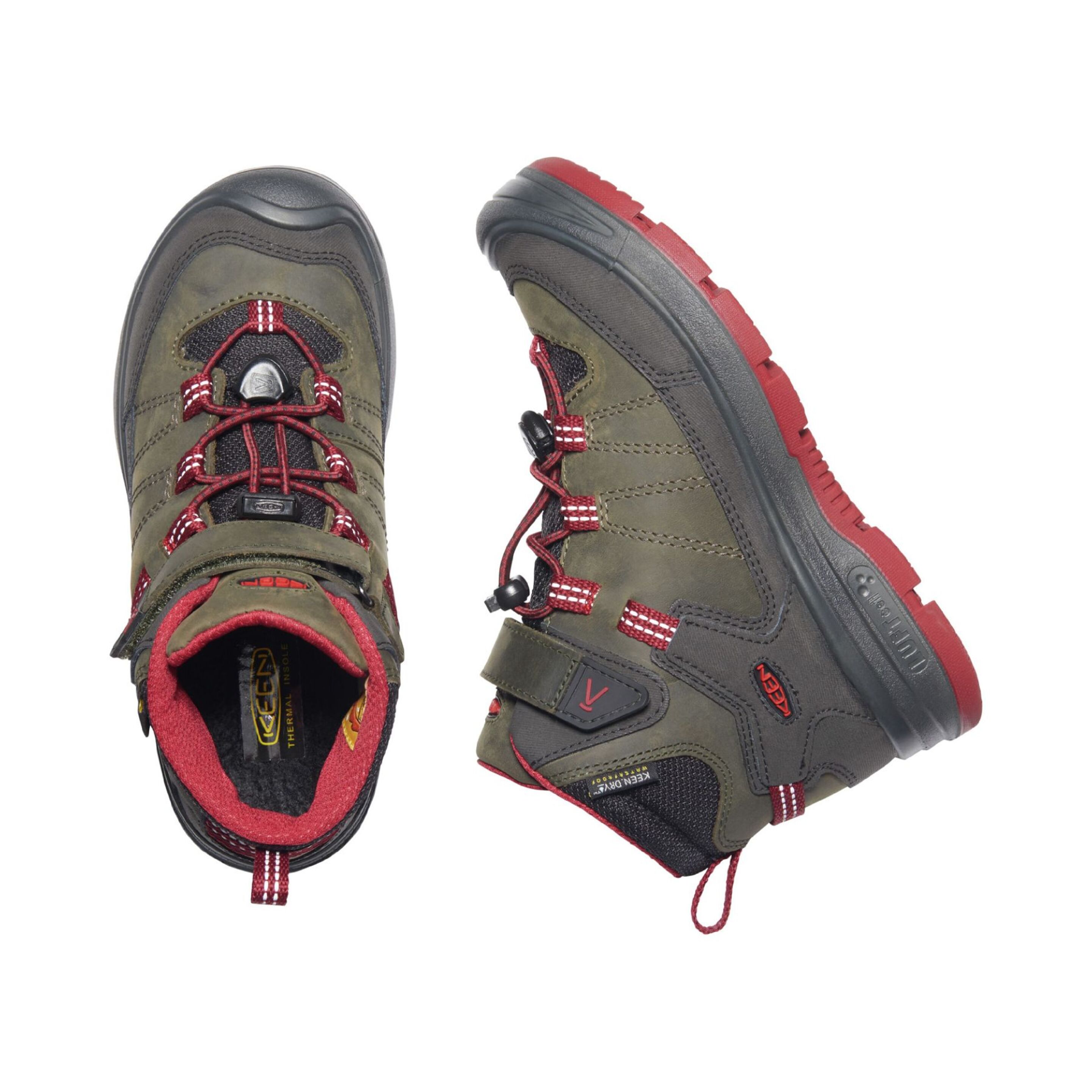 Botas Montaña Niño Redwood Mid Waterproof Keen