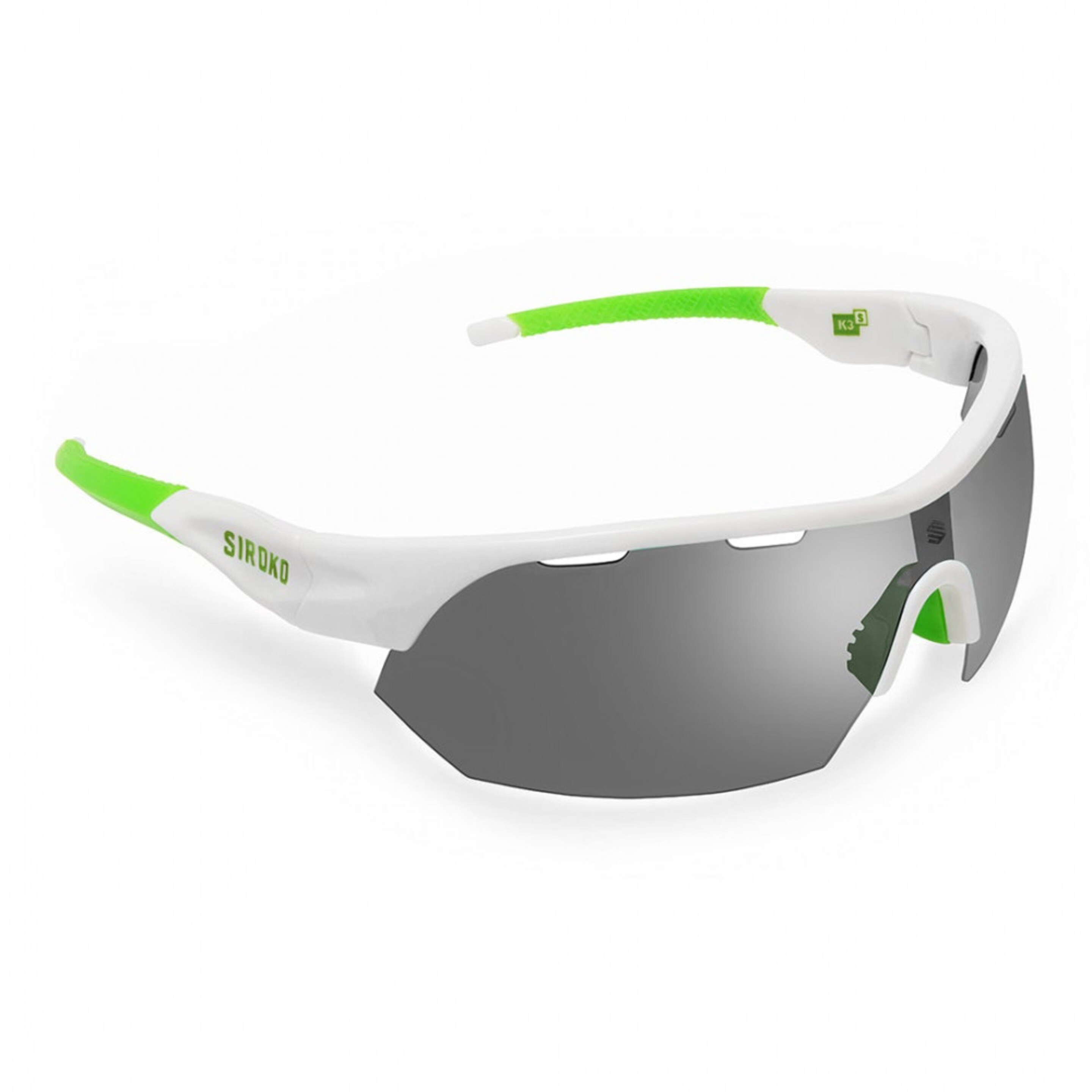 Gafas Fotocromáticas Ciclismo Siroko K3s Photochromic Fluor - blanco-verde - 