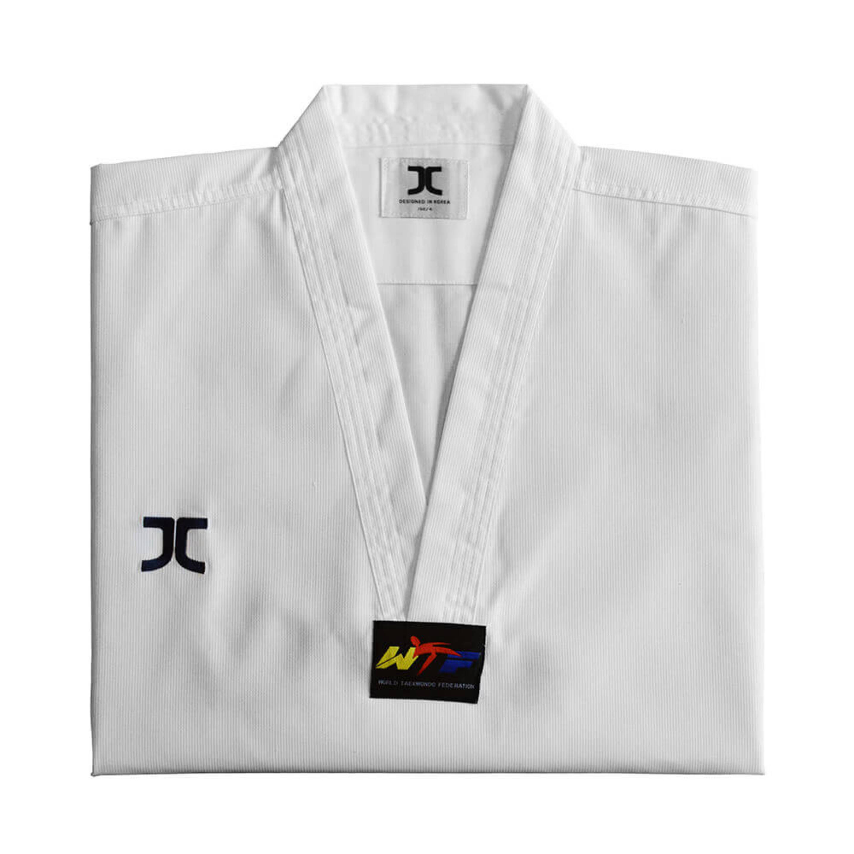 Traje De Taekwondo Jcalicu Geup - Blanco  MKP