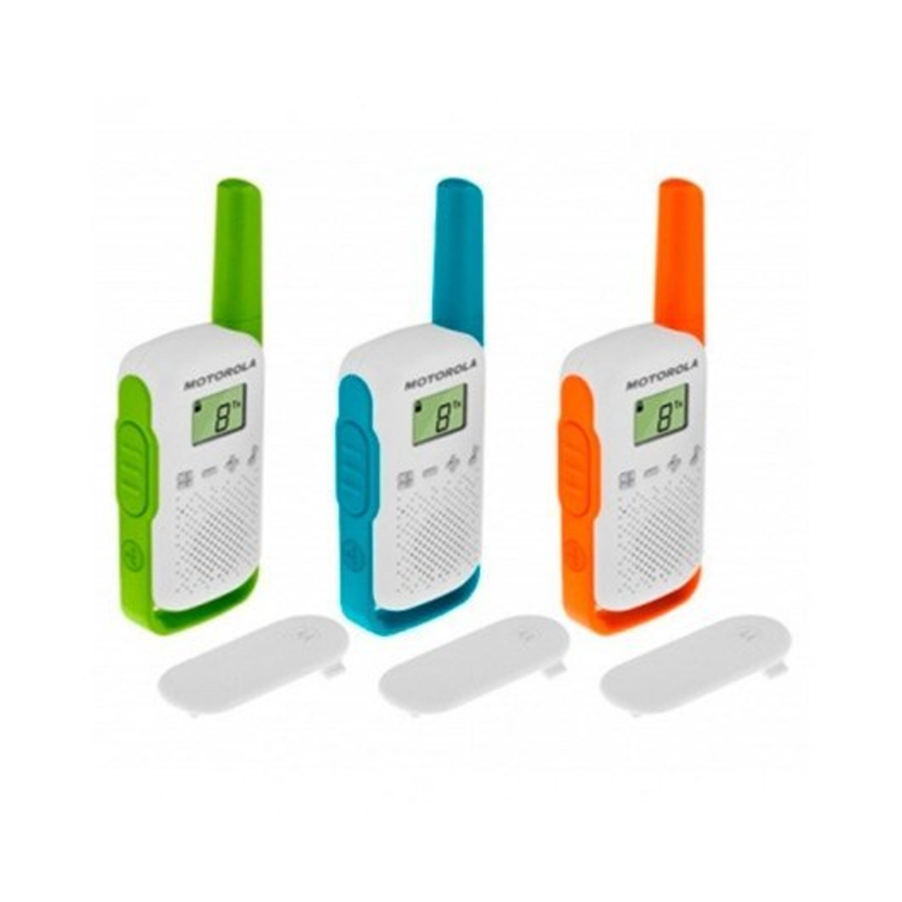 Motorola Talkabout T42 Two-way Radios 16 Canales Azul, Verde, Naranja, Blanco