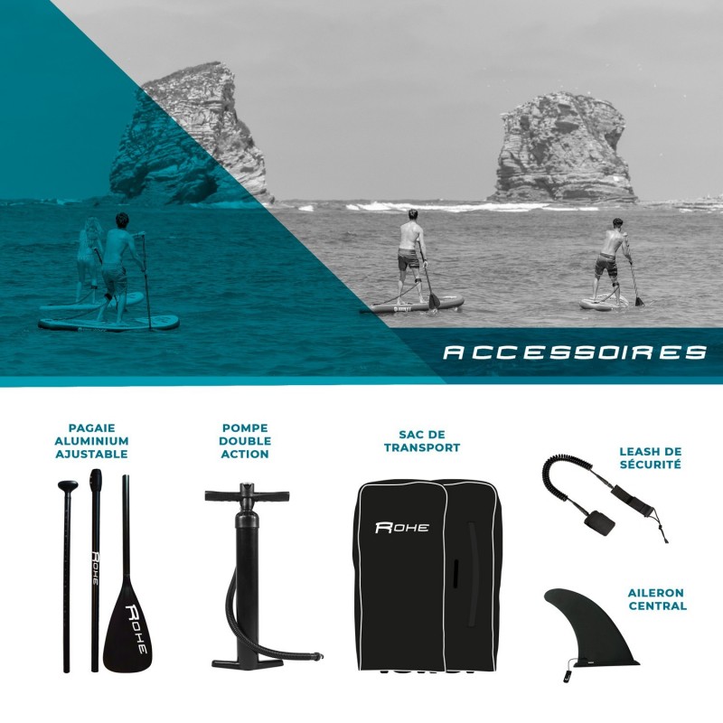 Paddle Hinchable Pacific 10'6' + Accesorios 320 X 76 X 15 Cm - Paddle Surf  MKP