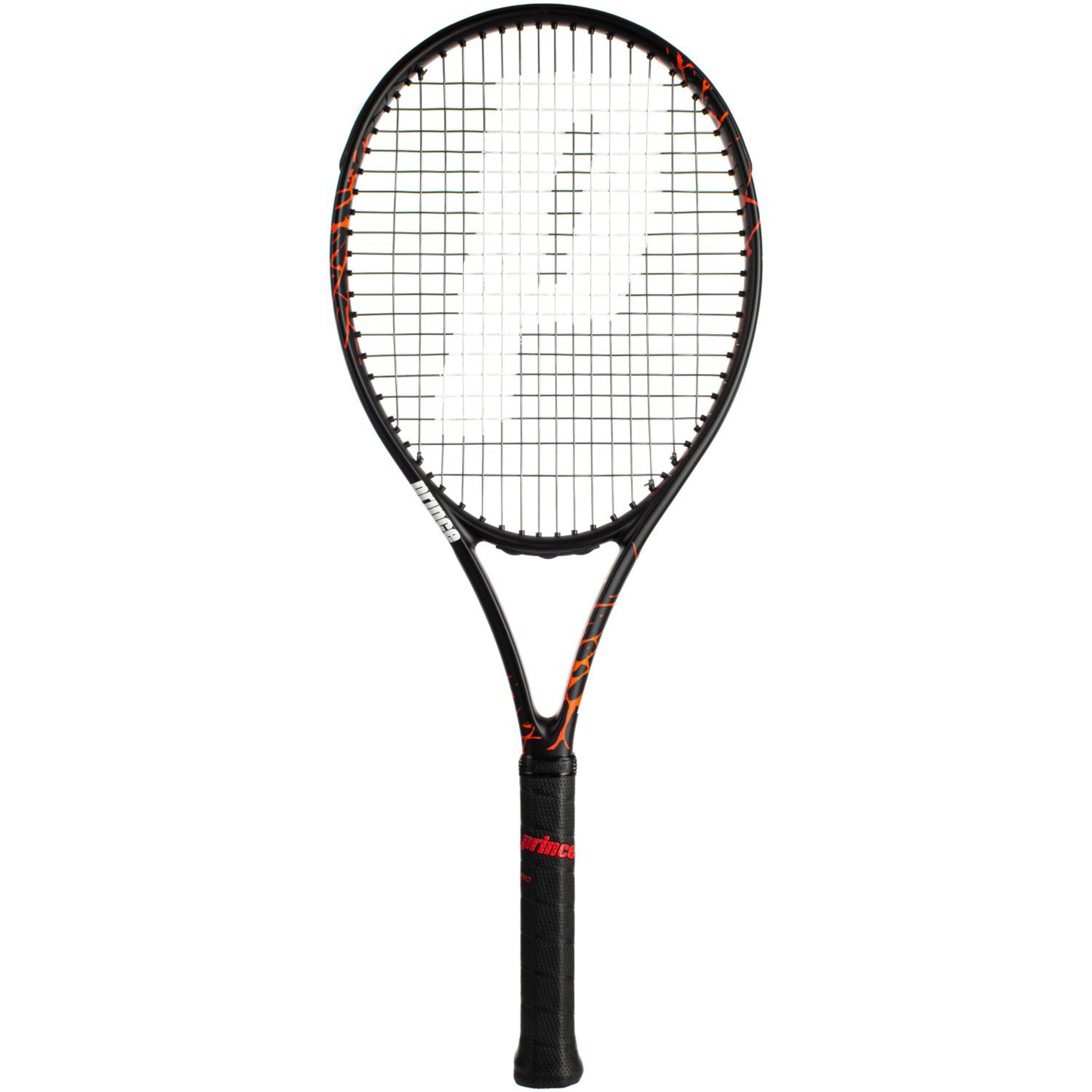 Raqueta De Tenis Prince Beast 265 G (sin Encordar Y Sin Funda) - negro-naranja - 