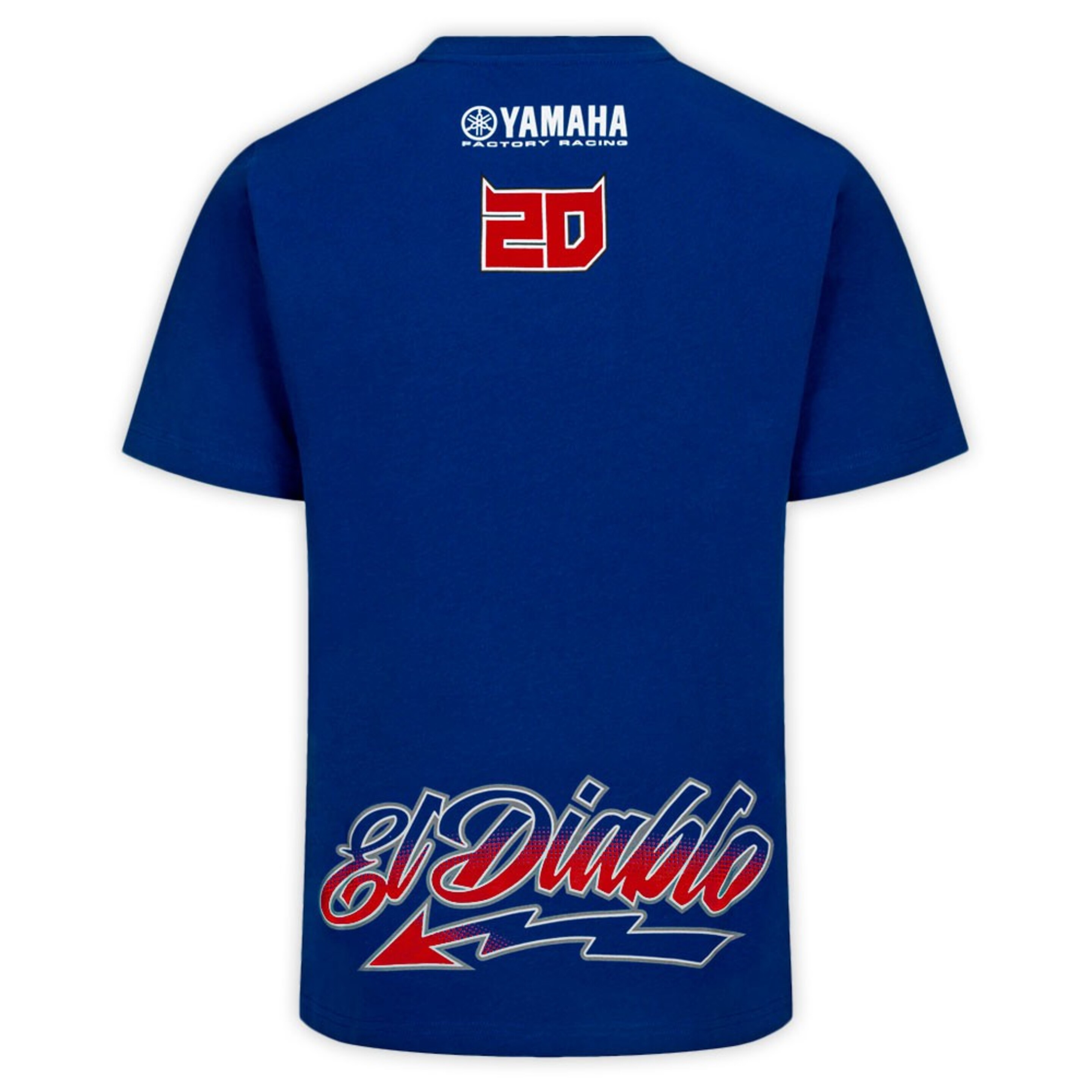 Camiseta Fabio Quartararo 20 Yamaha - Azul  MKP