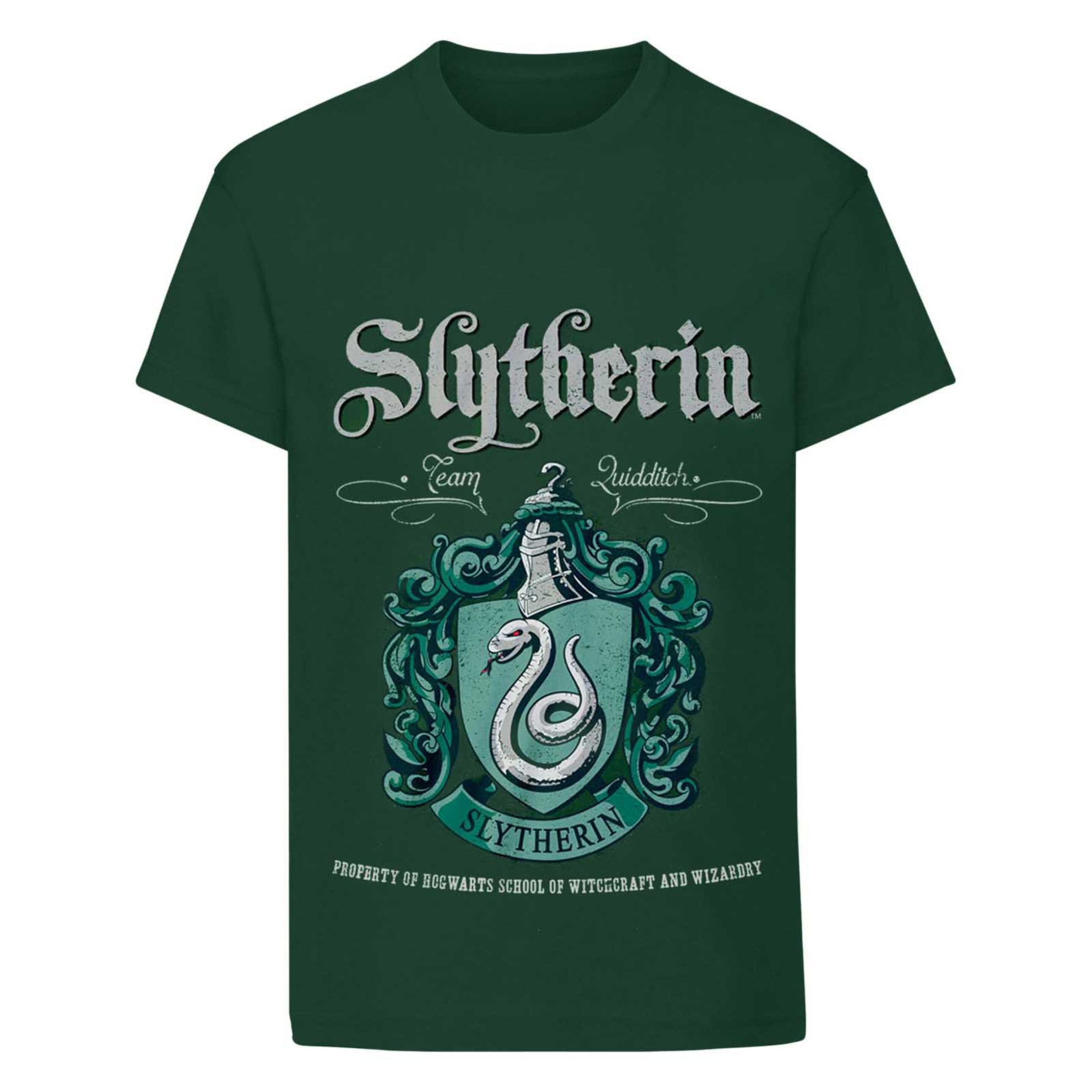 Camiseta Escudo De Slytherin Harry Potter