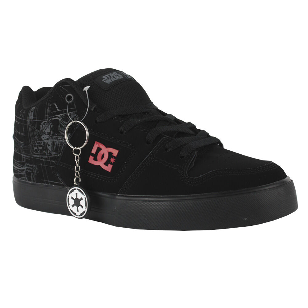 Zapatillas Dc Shoes Sw Pure Mid Adys400085 Black/red (Blr)