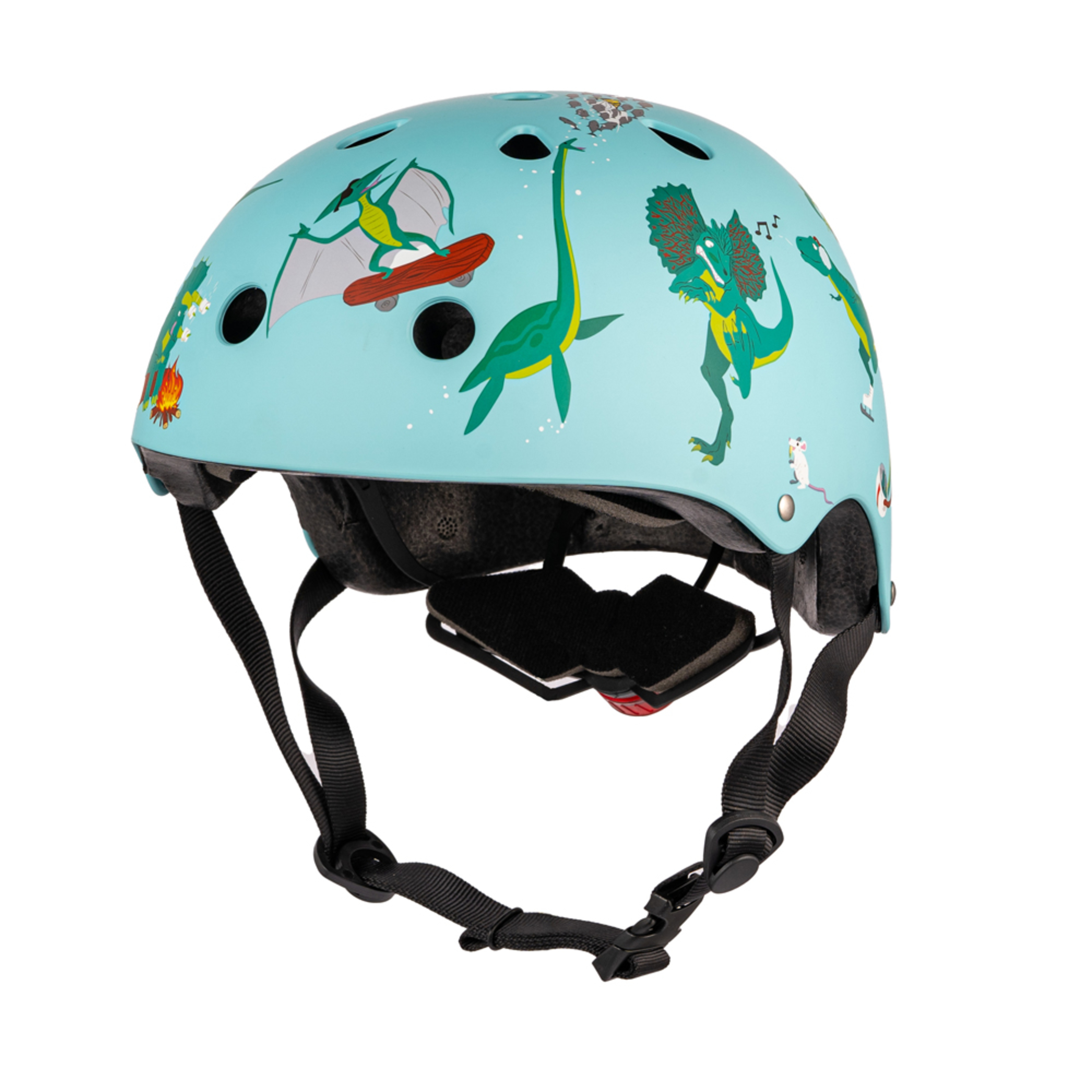 Casco De Bicicleta Mini Hornit Lids Astronaut - azul-turquesa - 