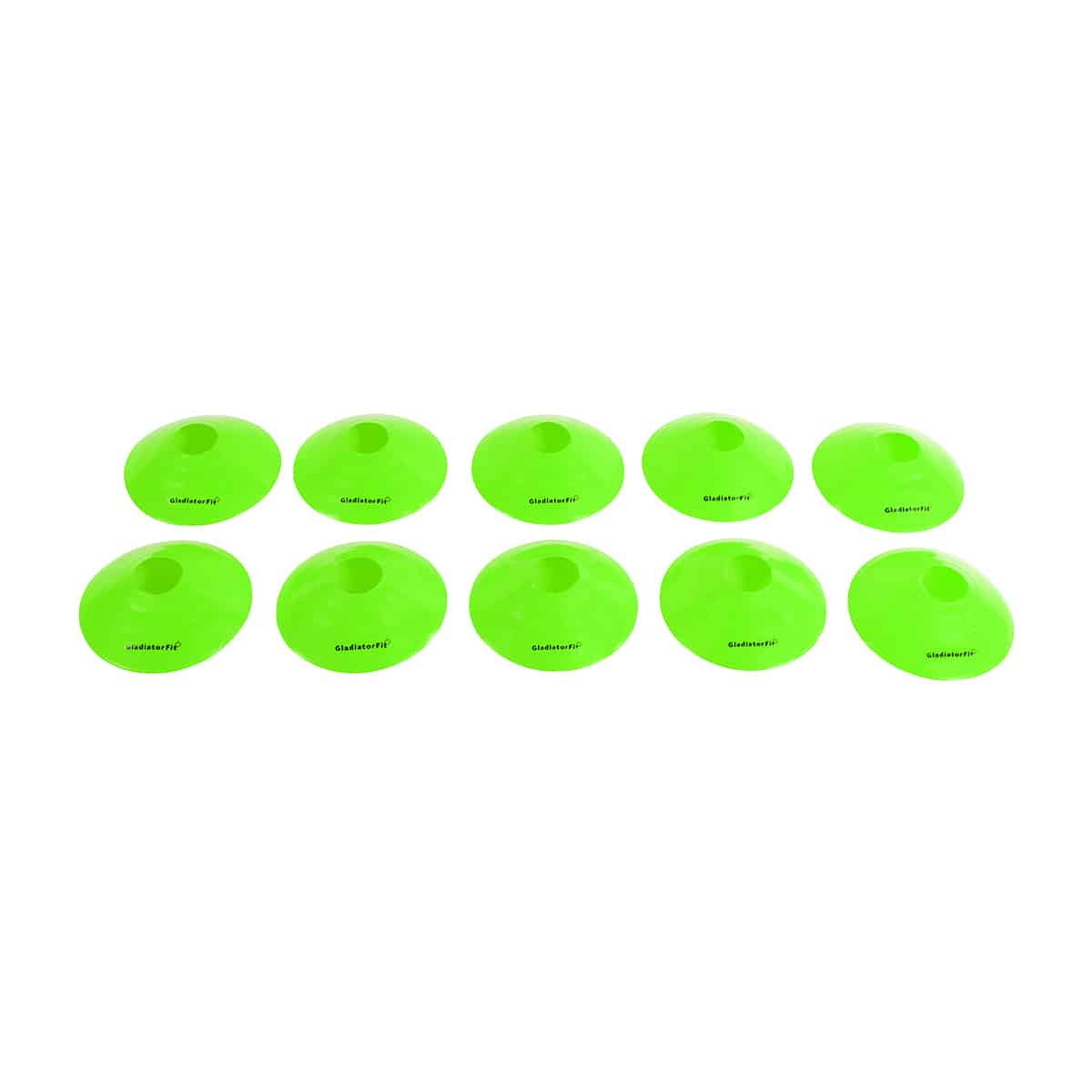 Taças De Marcação Para Formação (conjunto De 10) | Verde
