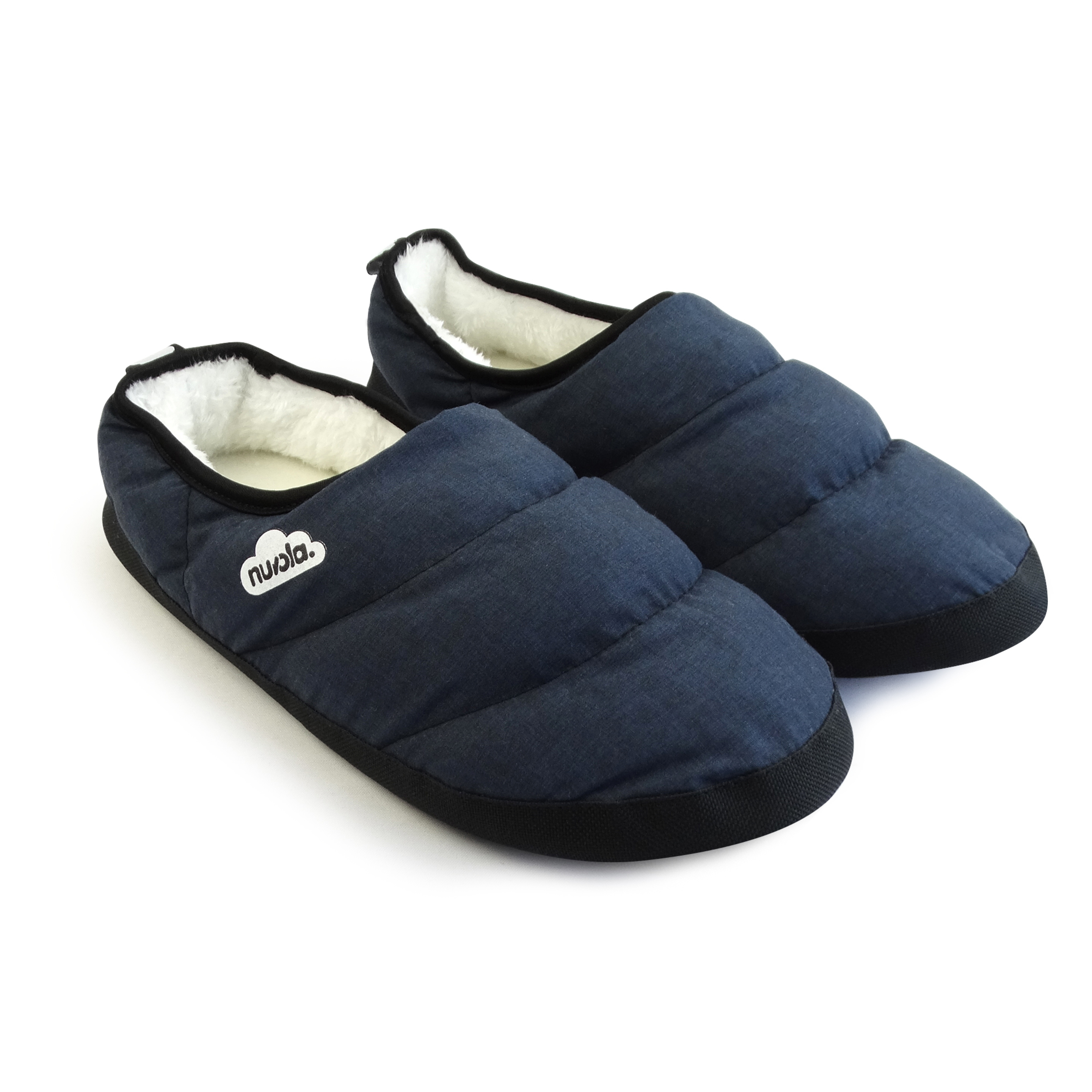 Zapatillas De Casa / Camping Nuvola Marbled Chill - Azul Oscuro - Pantuflas  MKP
