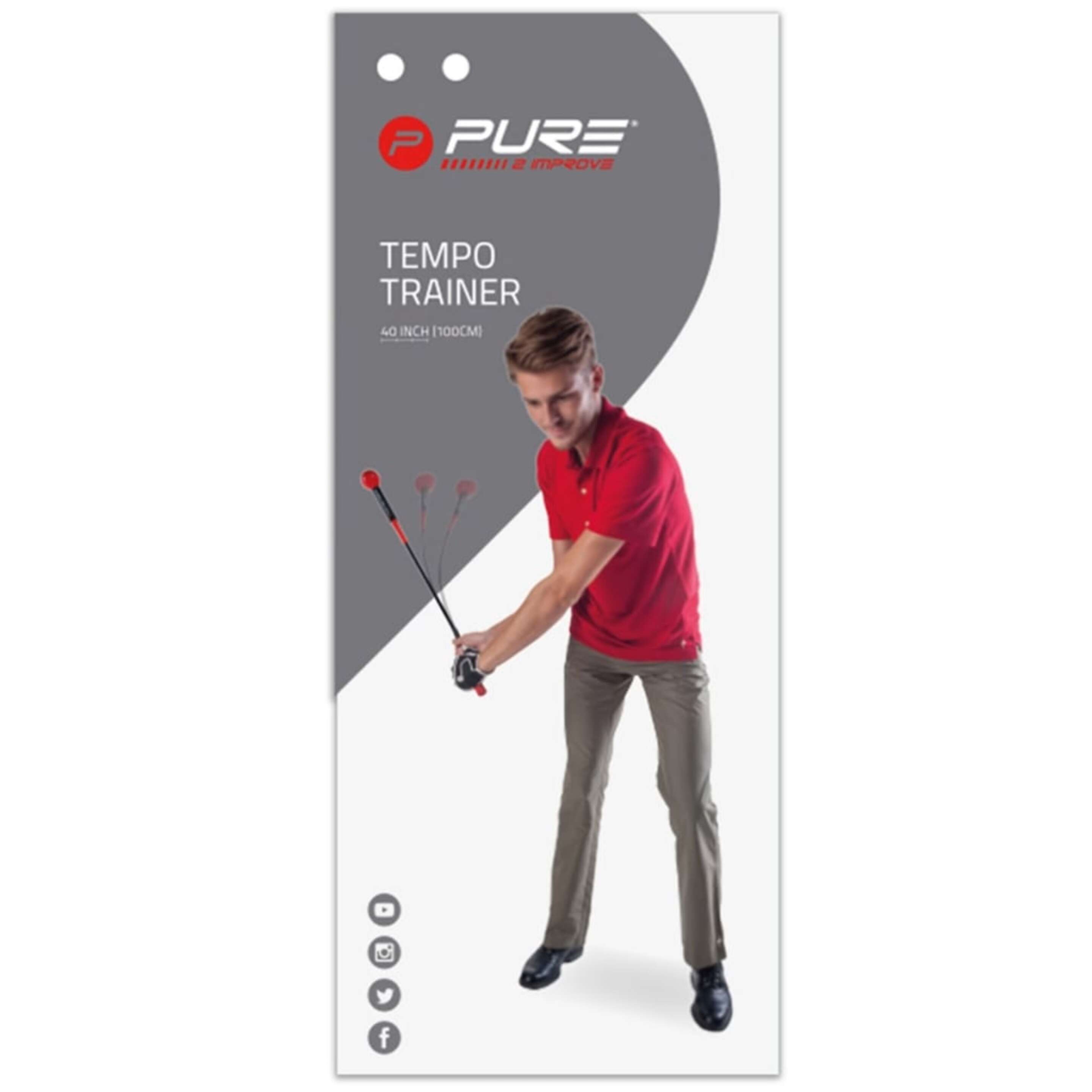 Pure2improve Taco Para Treino De Ritmo 100 Cm P2i641870