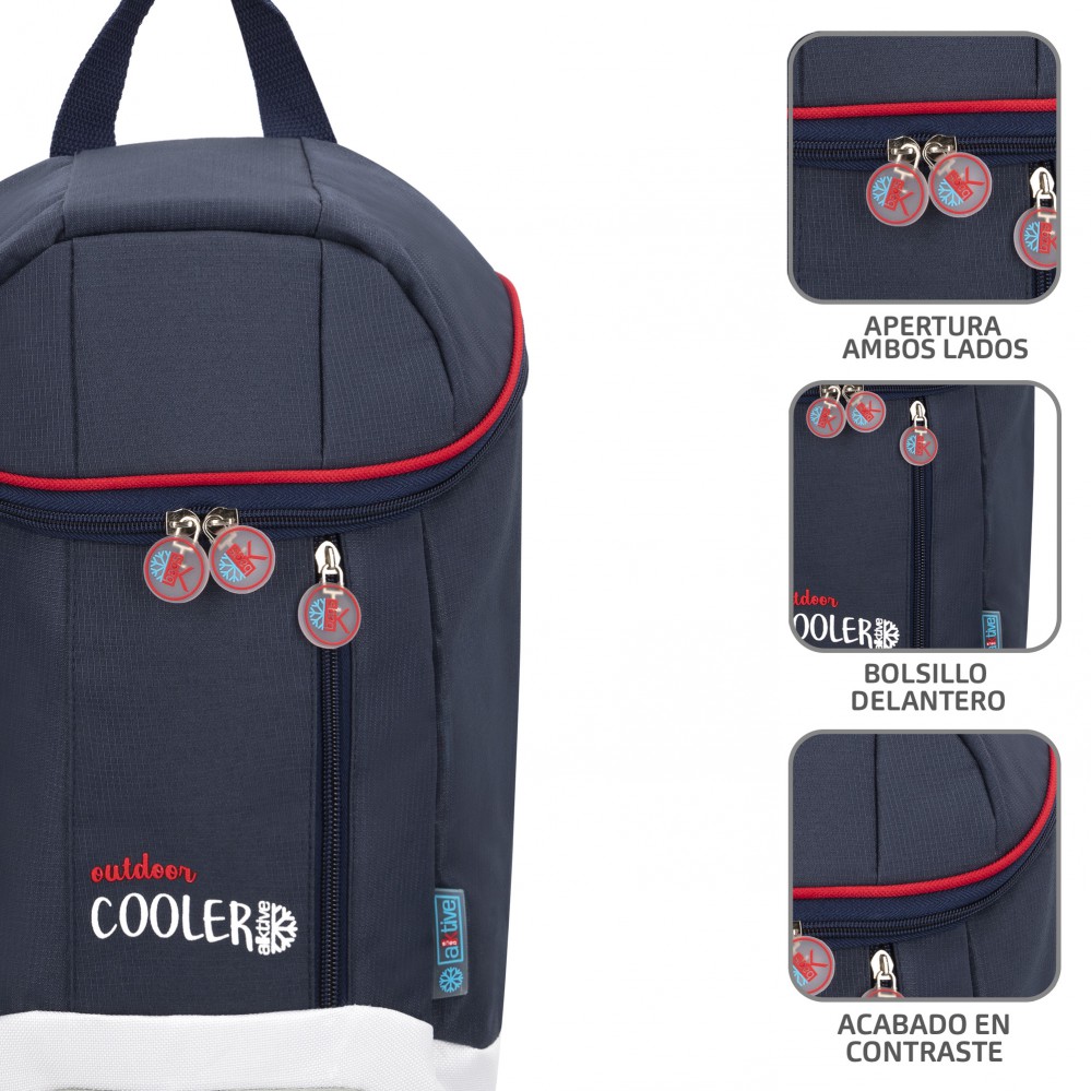 Mochila Térmica 9 Litros Aktive Cooler