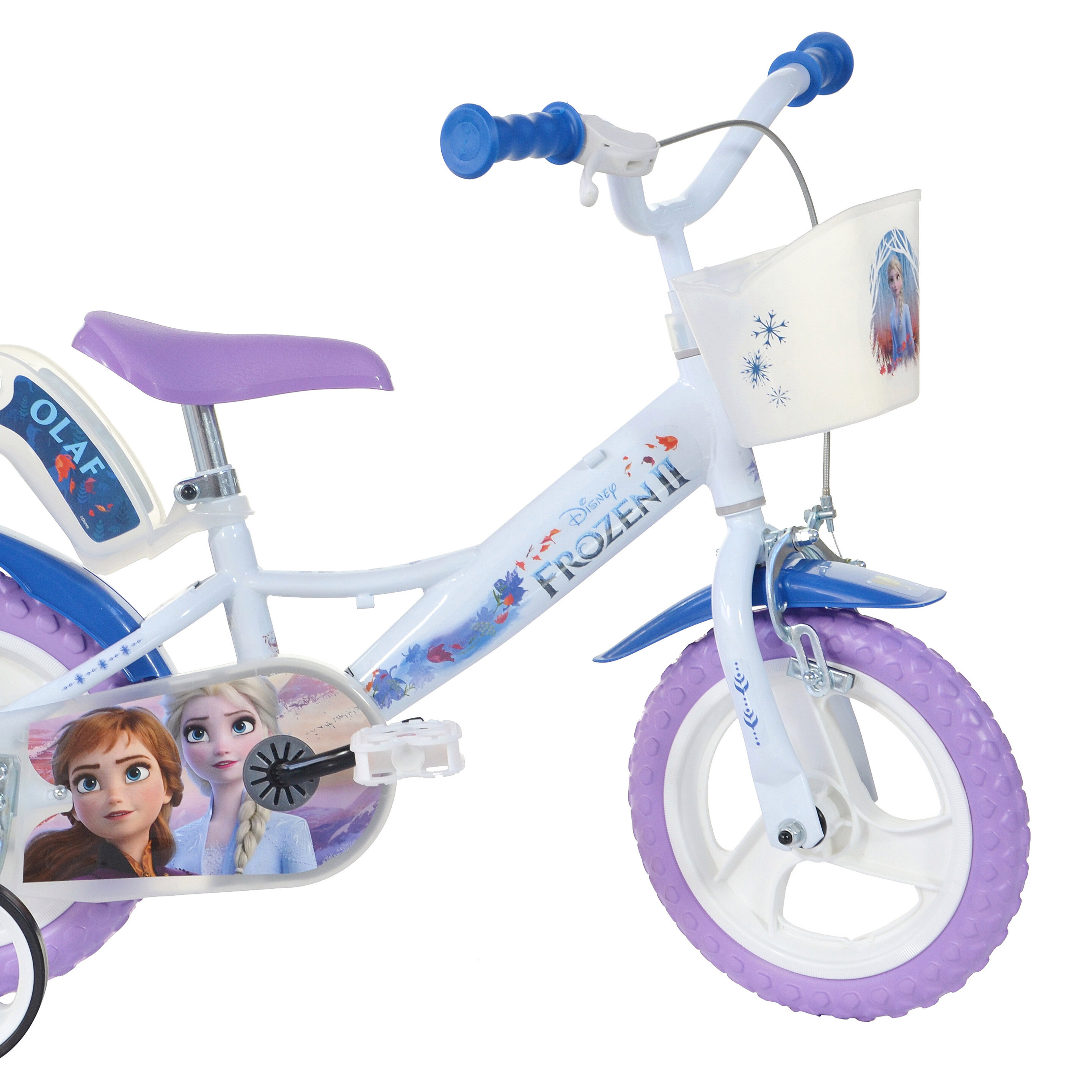 Bicicleta Criança Disney Frozen 12 Polegadas 3-5 Anos