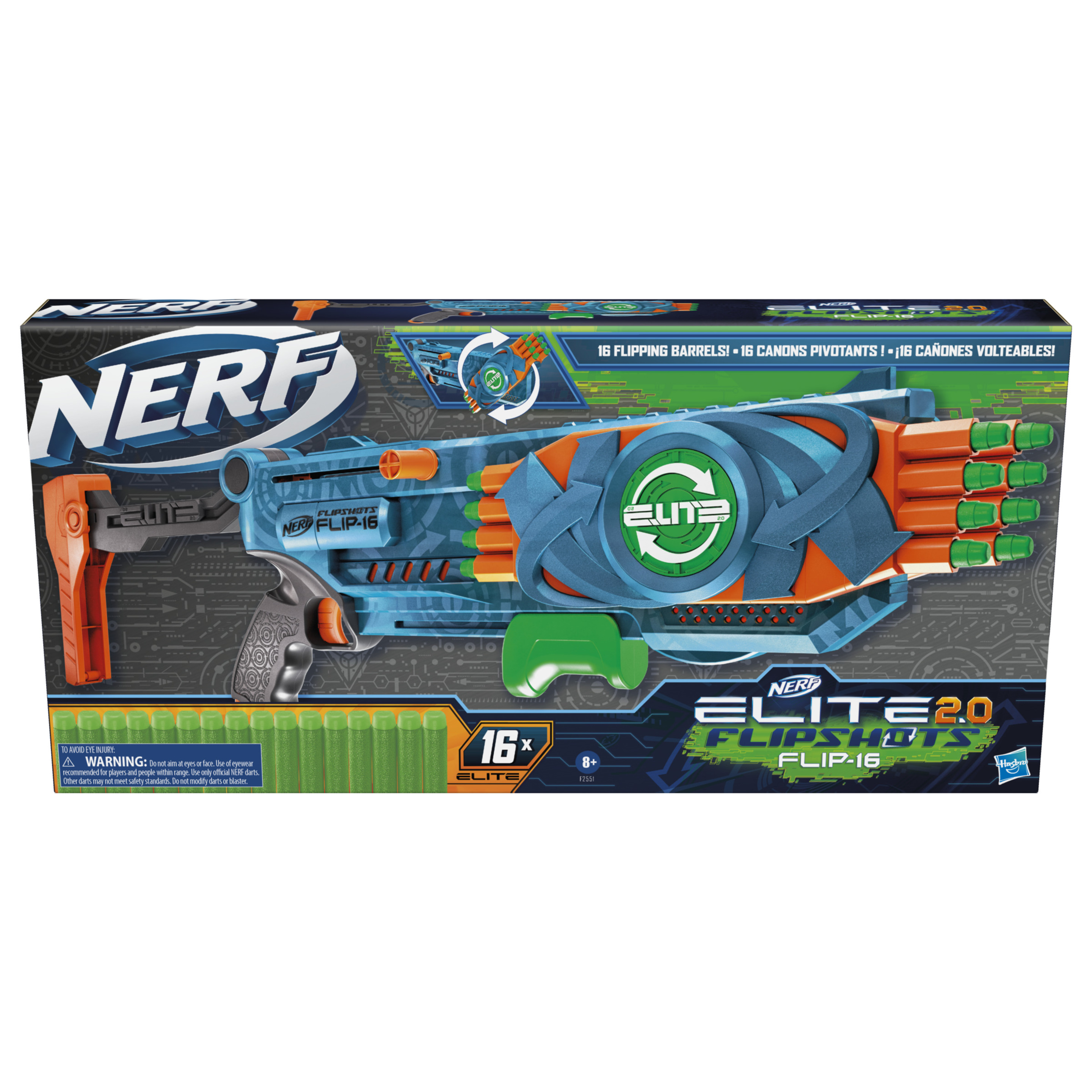 Nerf Elite 2.0 Flipshots Flip-16