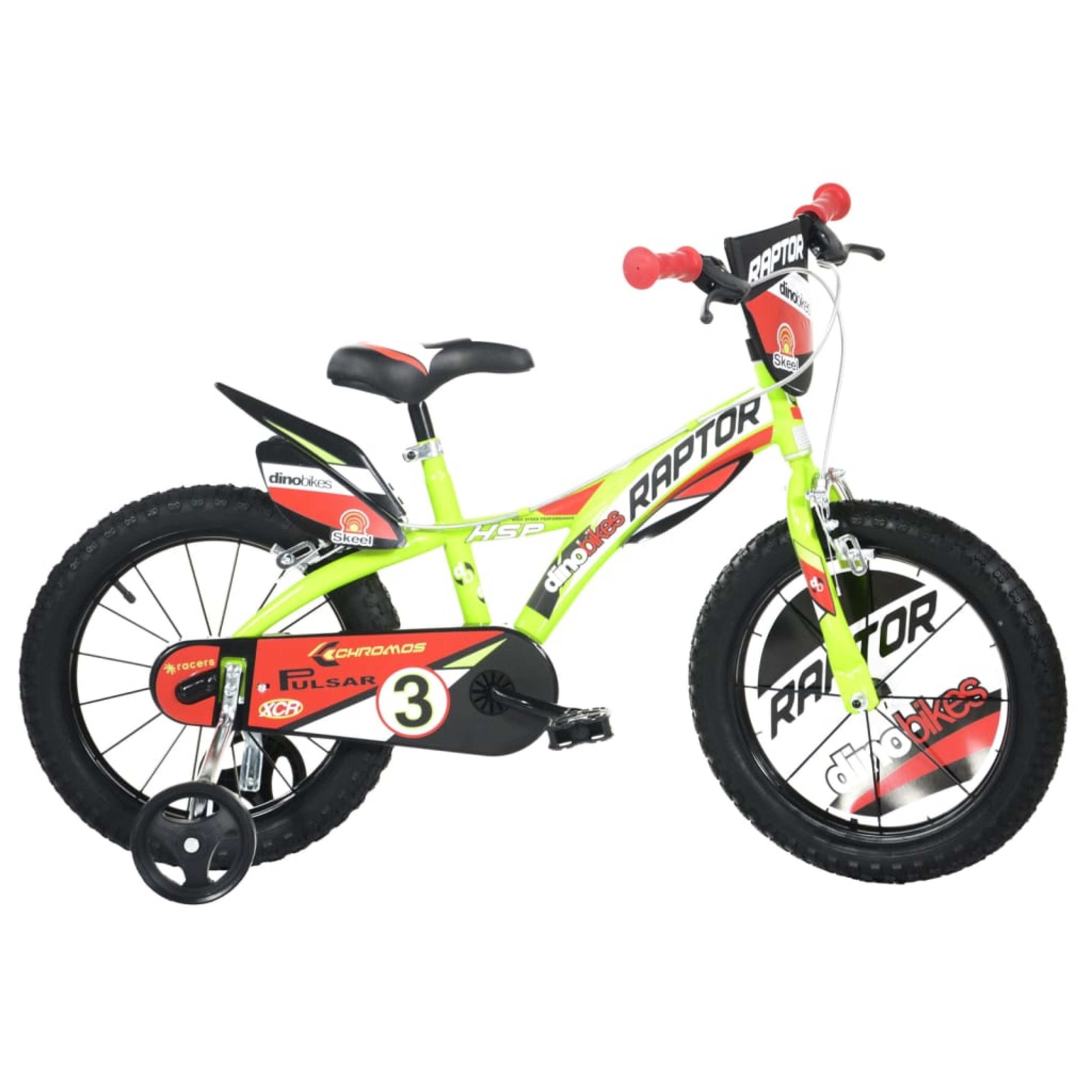 Bicicleta Criança Raptor 14 Polegadas 4-6 Anos - amarillo - 