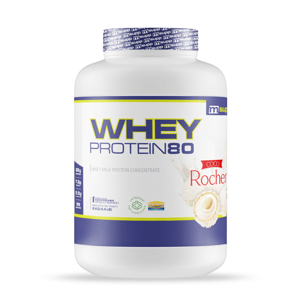 Whey Protein80 - 2 Kg De Mm Supplements Sabor Coco Rocher