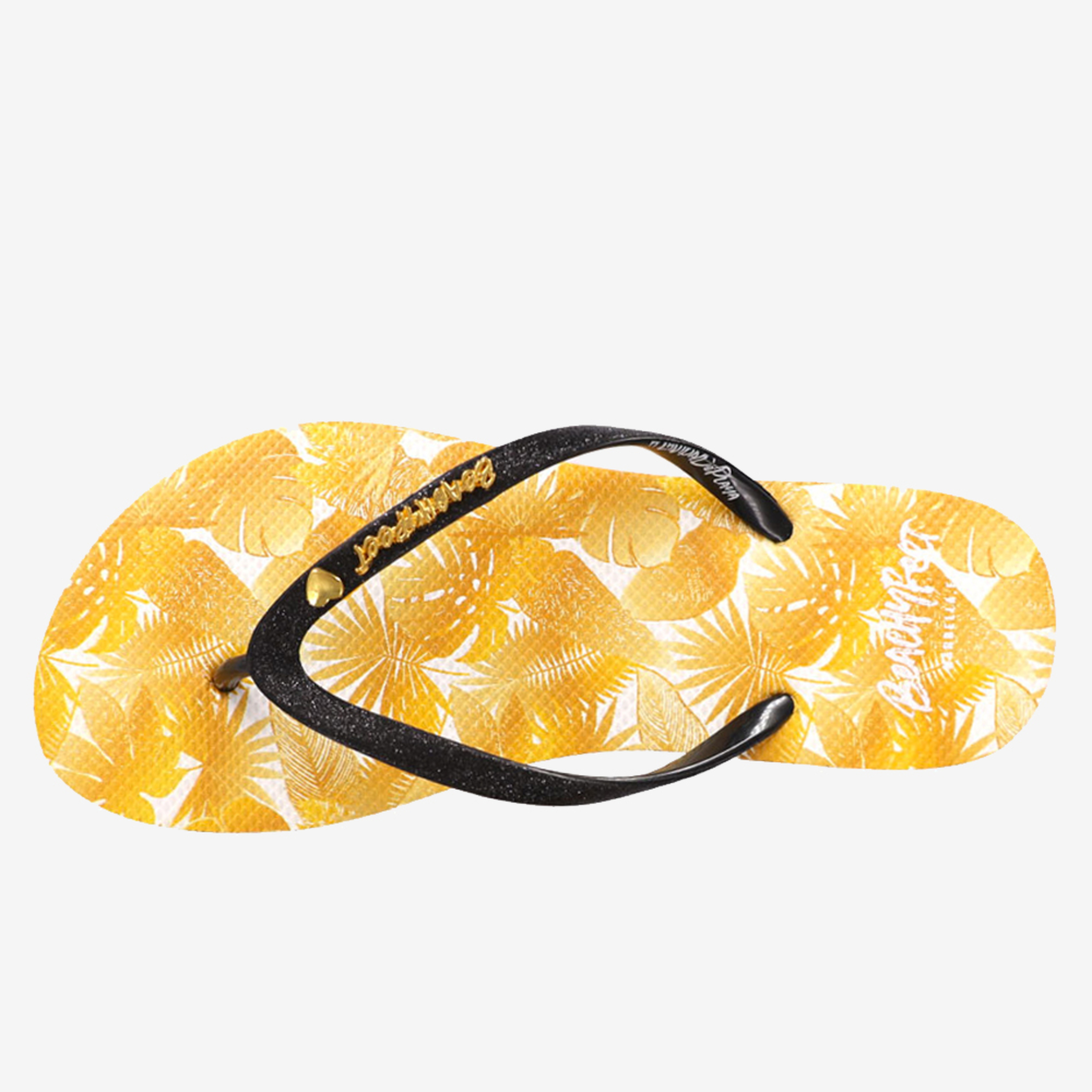 Chinelos De Mulher Beachyfeet Modelo Tropic - amarillo - 