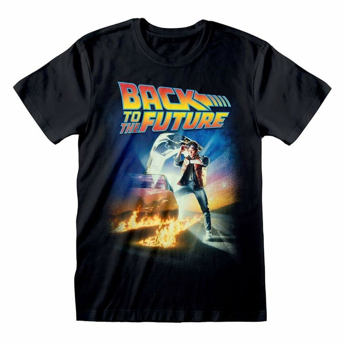 Camisola De Manga Curta Back To The Future Poster