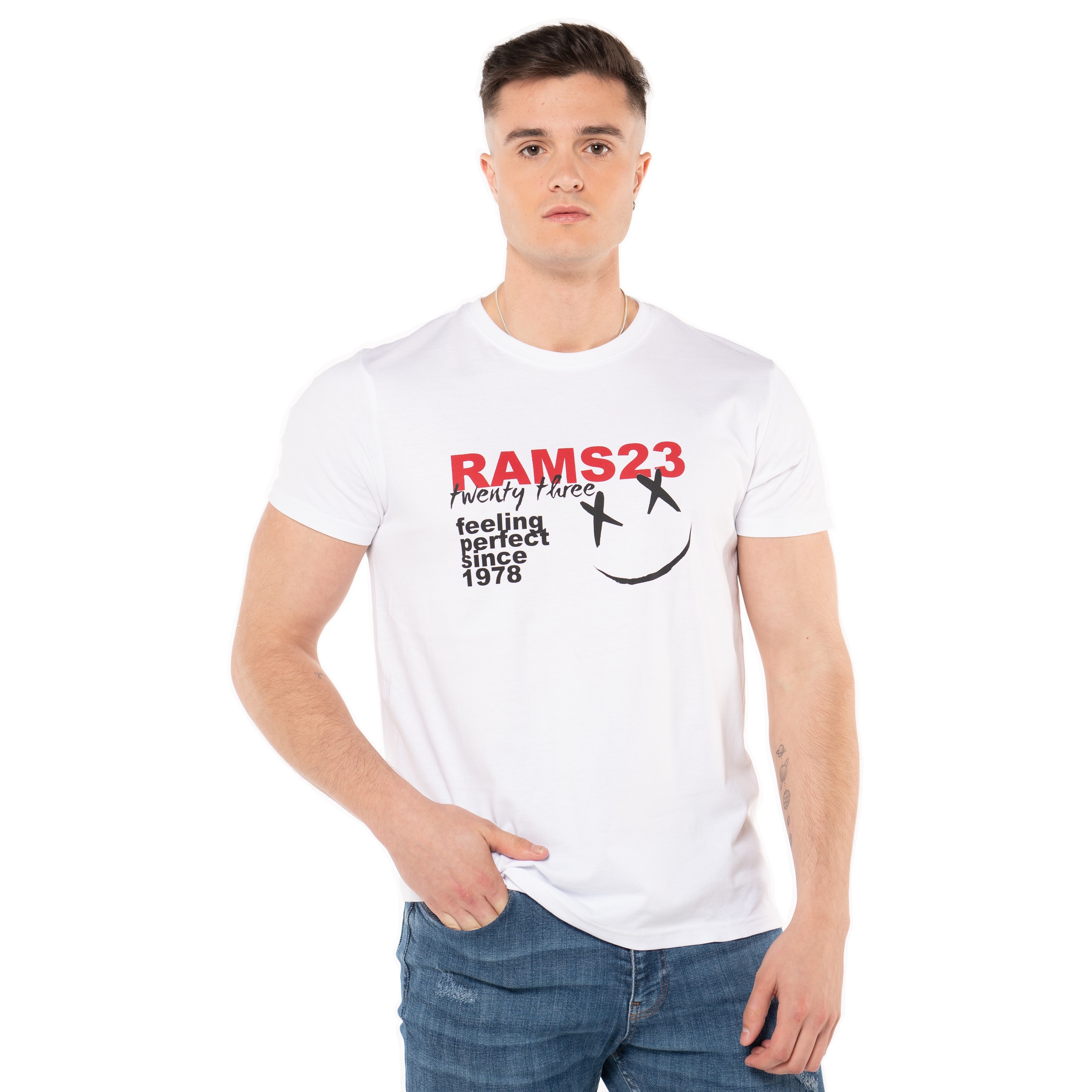 Camiseta Manga Corta Smile Rams 23