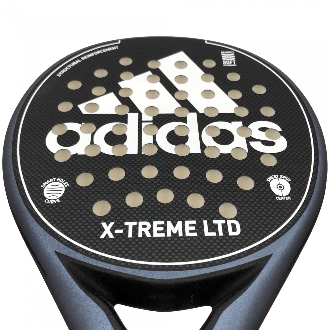 Raquete De Padel  adidas X-treme Ltd Black/white