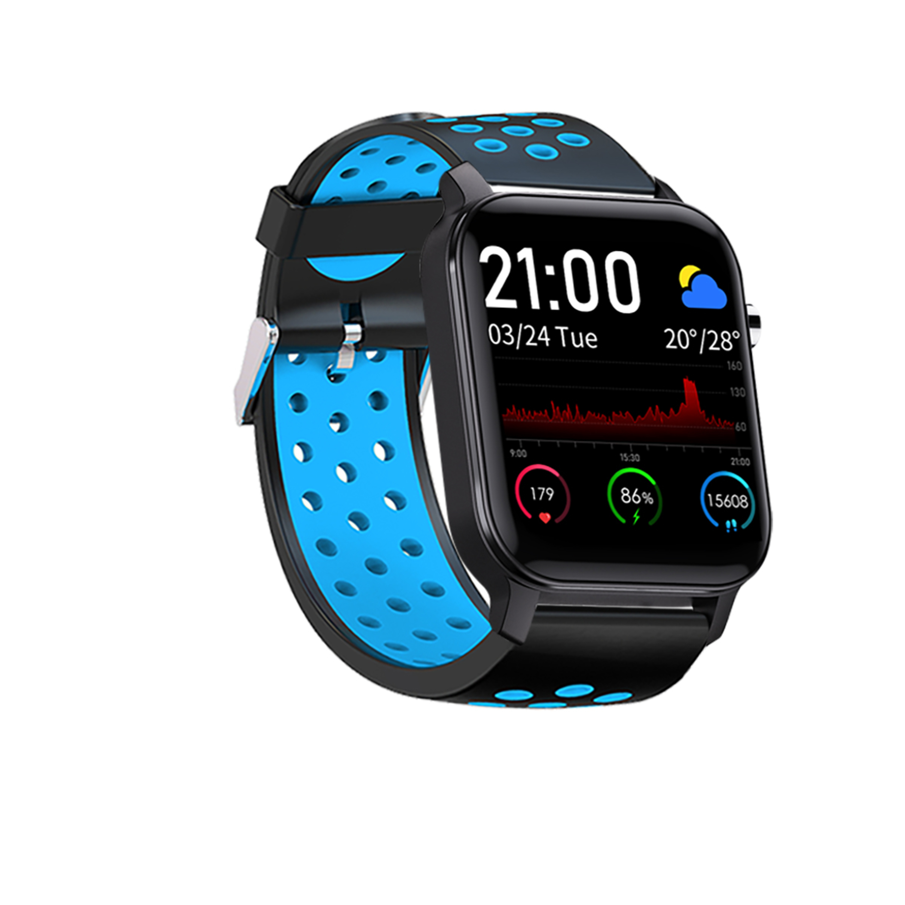 Smartwatch Multisport Leotec  Bip 2plus