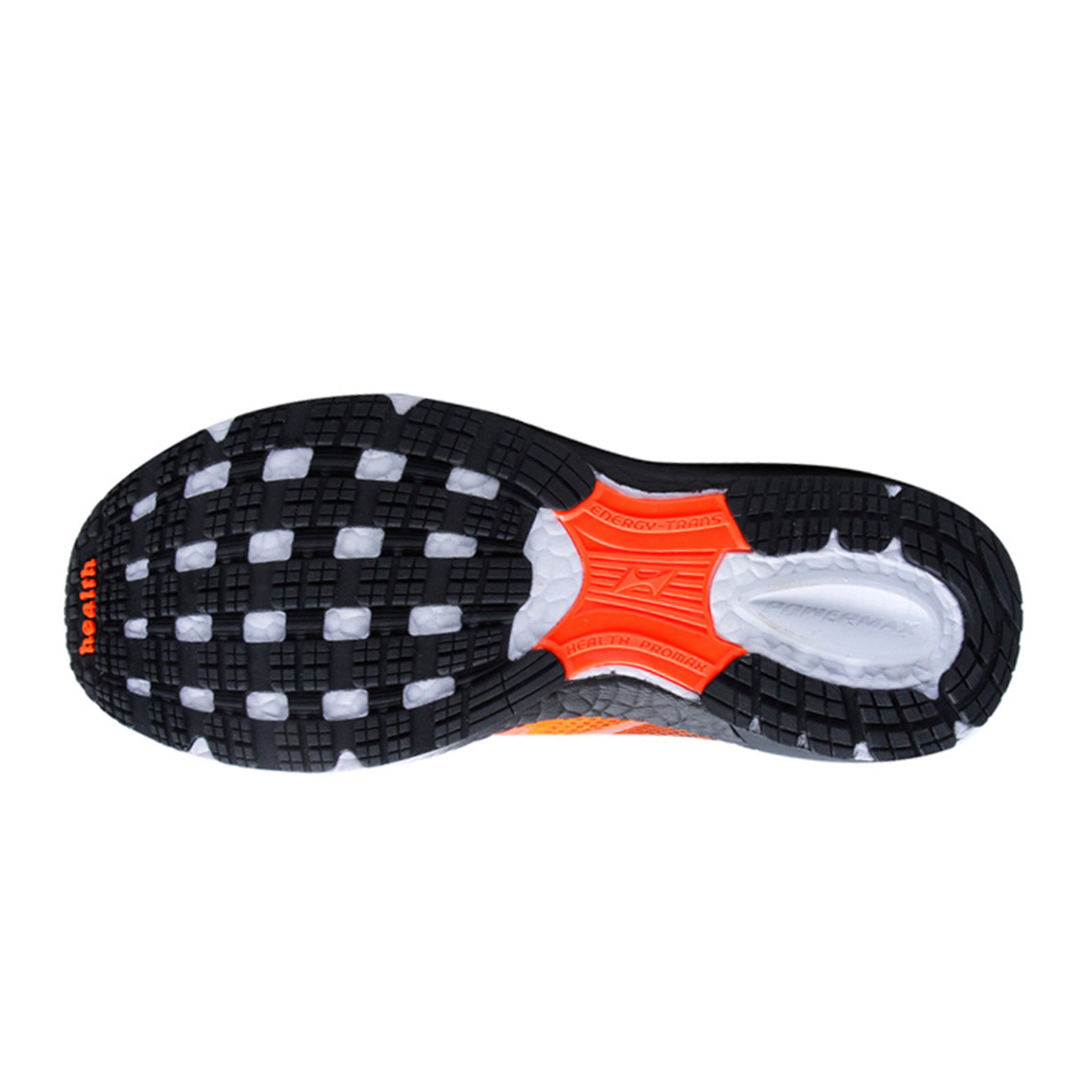Zapatillas Running Profesional Health 5019 - naranja/negro  MKP