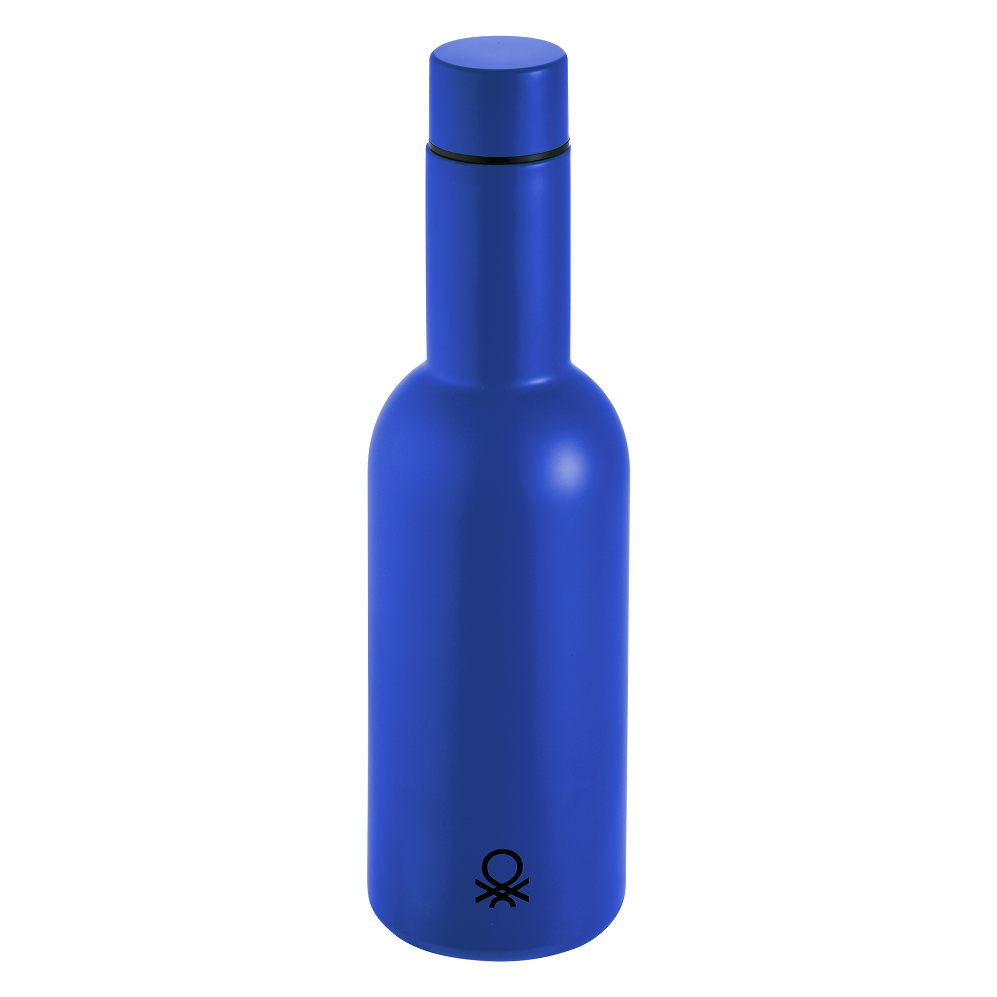 Botella De Agua 550ml Acero Inoxidable Casa Benetton - azul - 