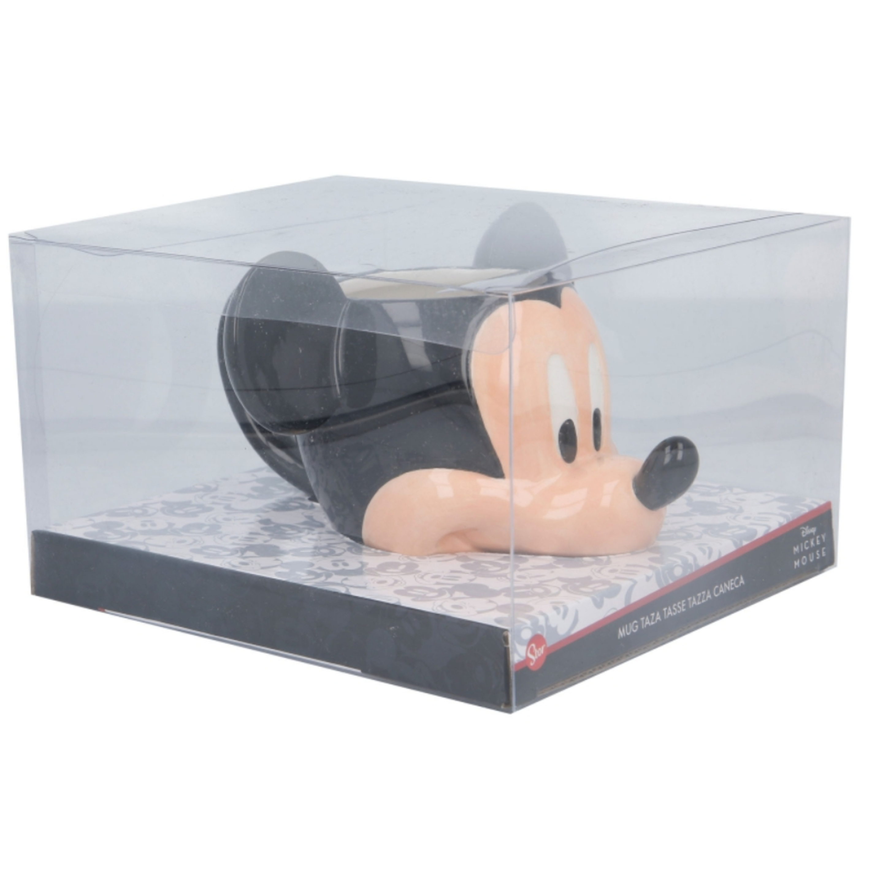 Caneca Cerâmica Do Mouse De Mickey Com Forma 3d 360 Ml