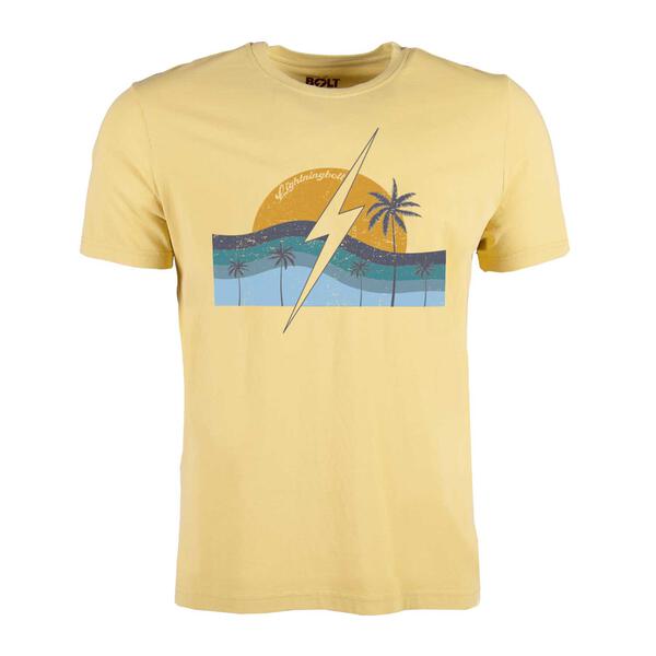 T-shirt Lightning Bolt Sunset T-shirt - amarillo - 