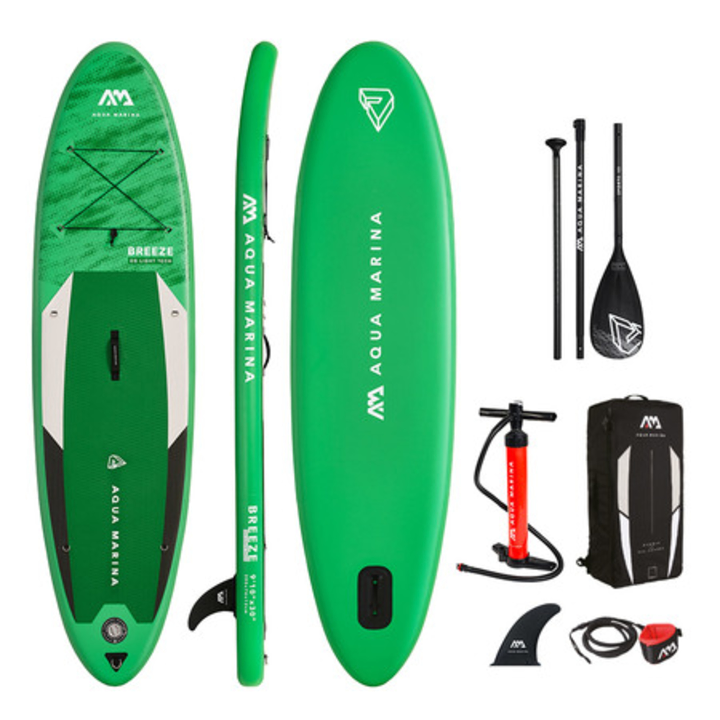 Tabla Paddle Surf Aqua Marina Breeze 9’10” - verde - 