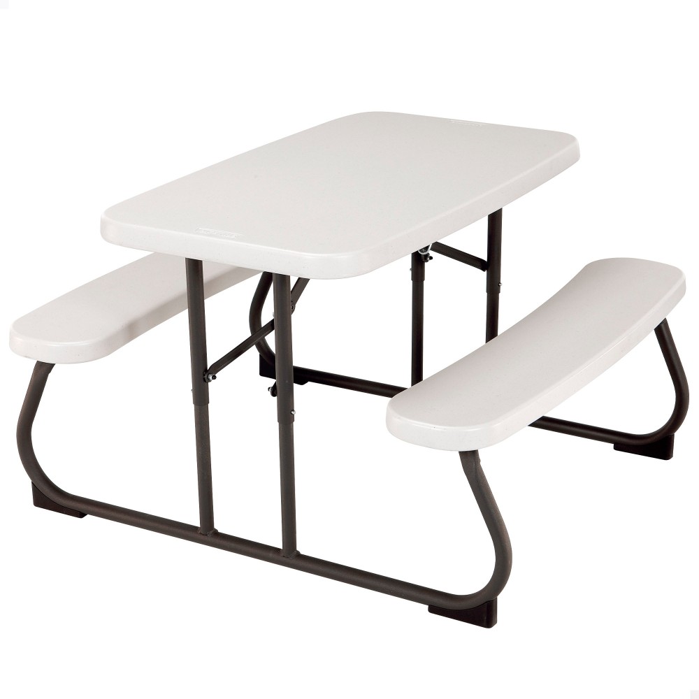 Mesa Plegable Picnic Ultrarresistente Infantil 82,5 X 90 X 53,5 Cm Uv100 Lifetime