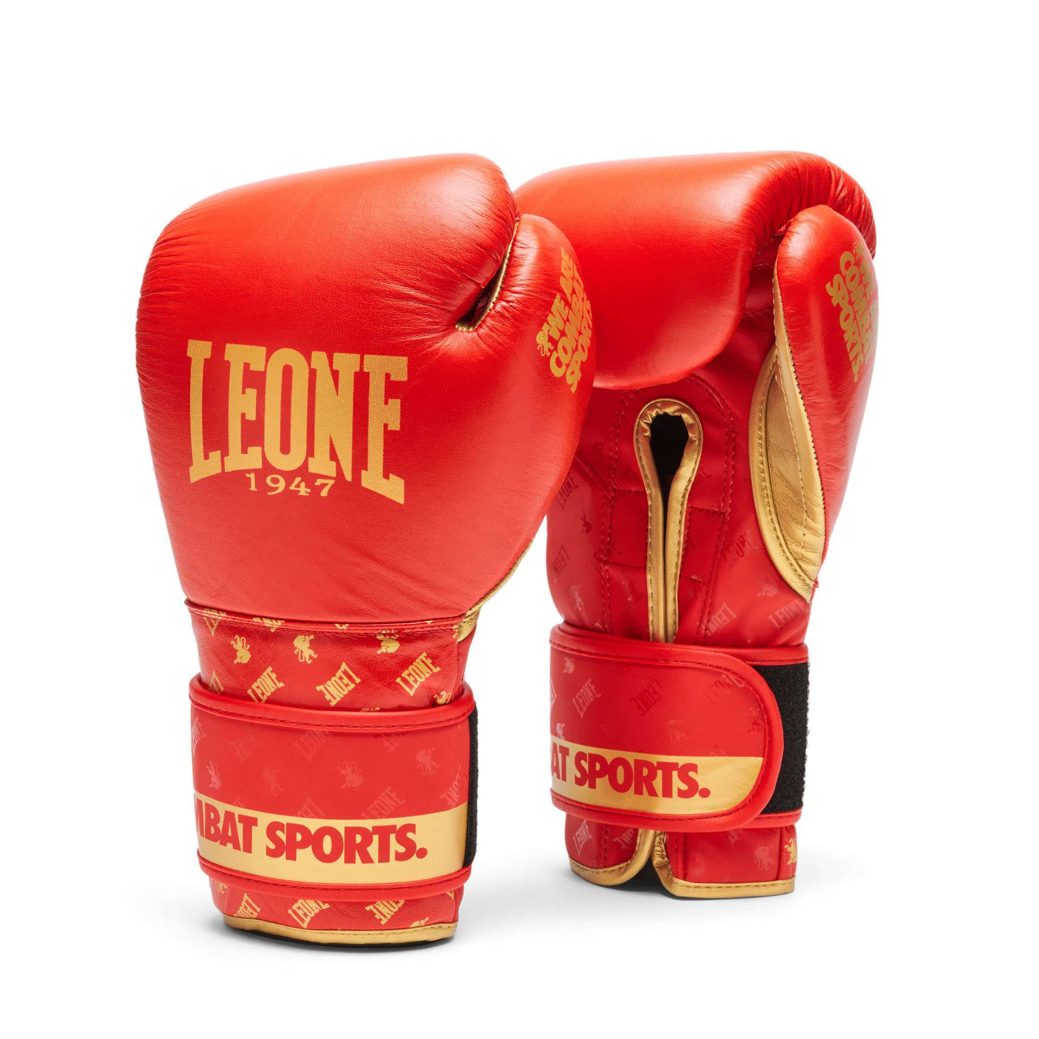 Guantes De Boxeo Leone1947 Dna - rojo - 
