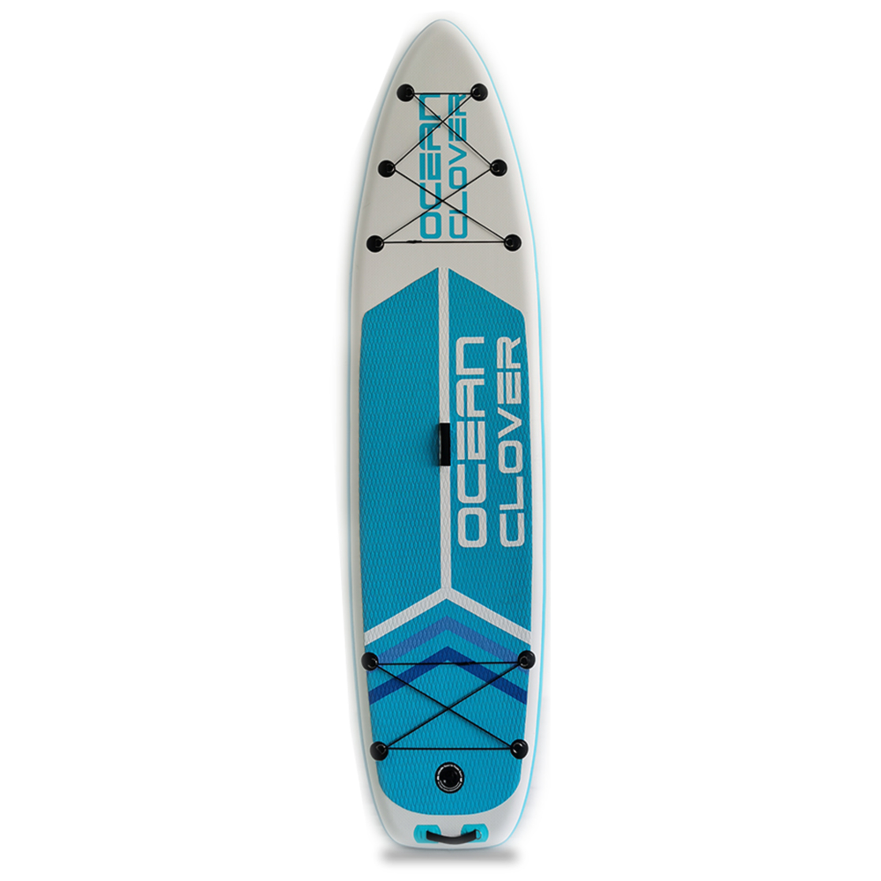 Tabla De Paddle Surf Hinchable Sunset - Blanco/Azul - Clover Ocean  MKP
