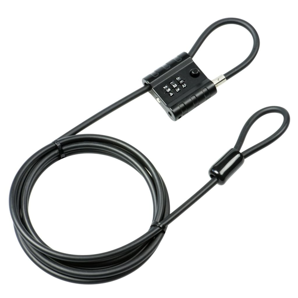 Candado De Cable De Seguridad Snap+lock  Burg-wächter 300 Cm - negro - 