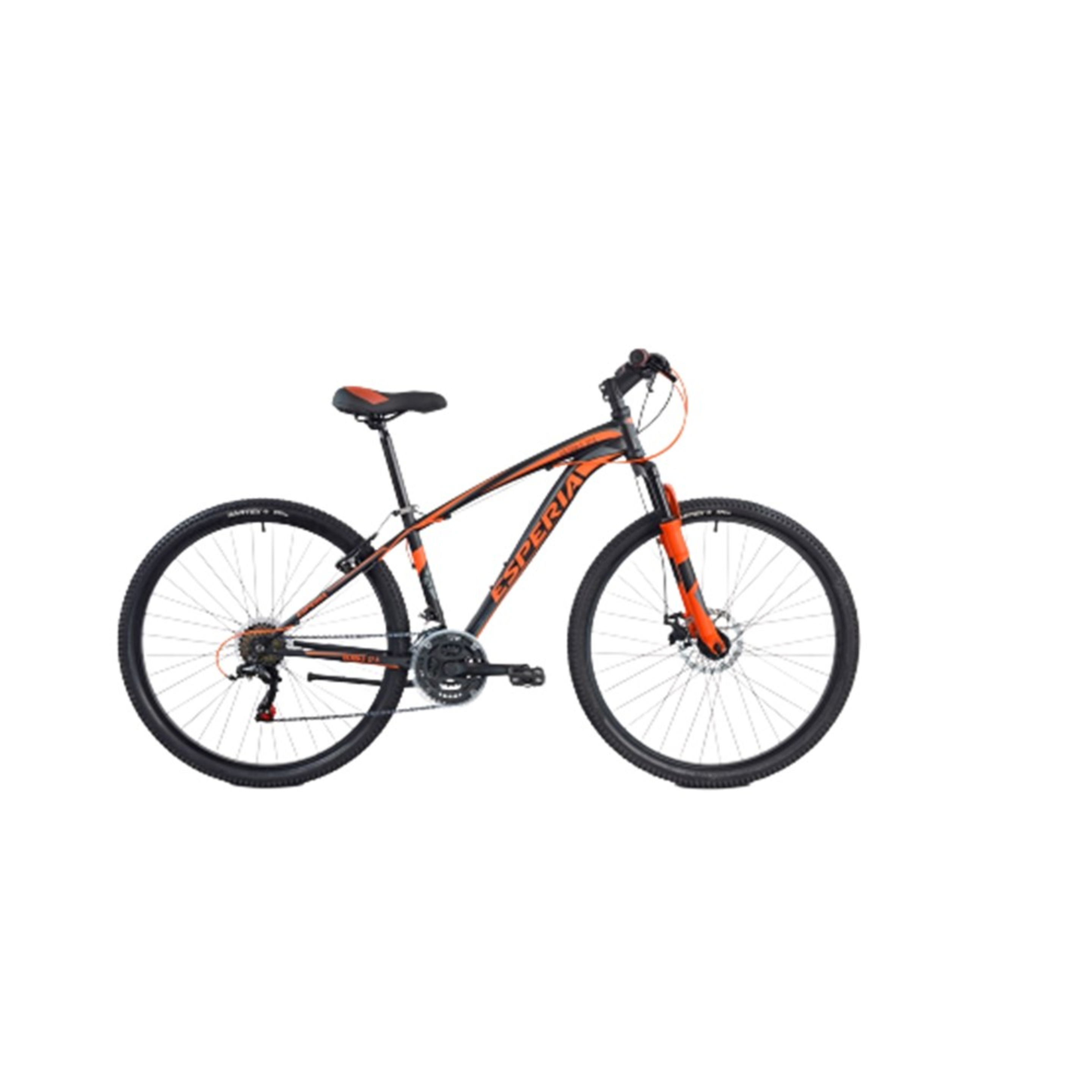 Bicicleta Mtb Esperia 27,5" Ty300 21v - negro-naranja - 