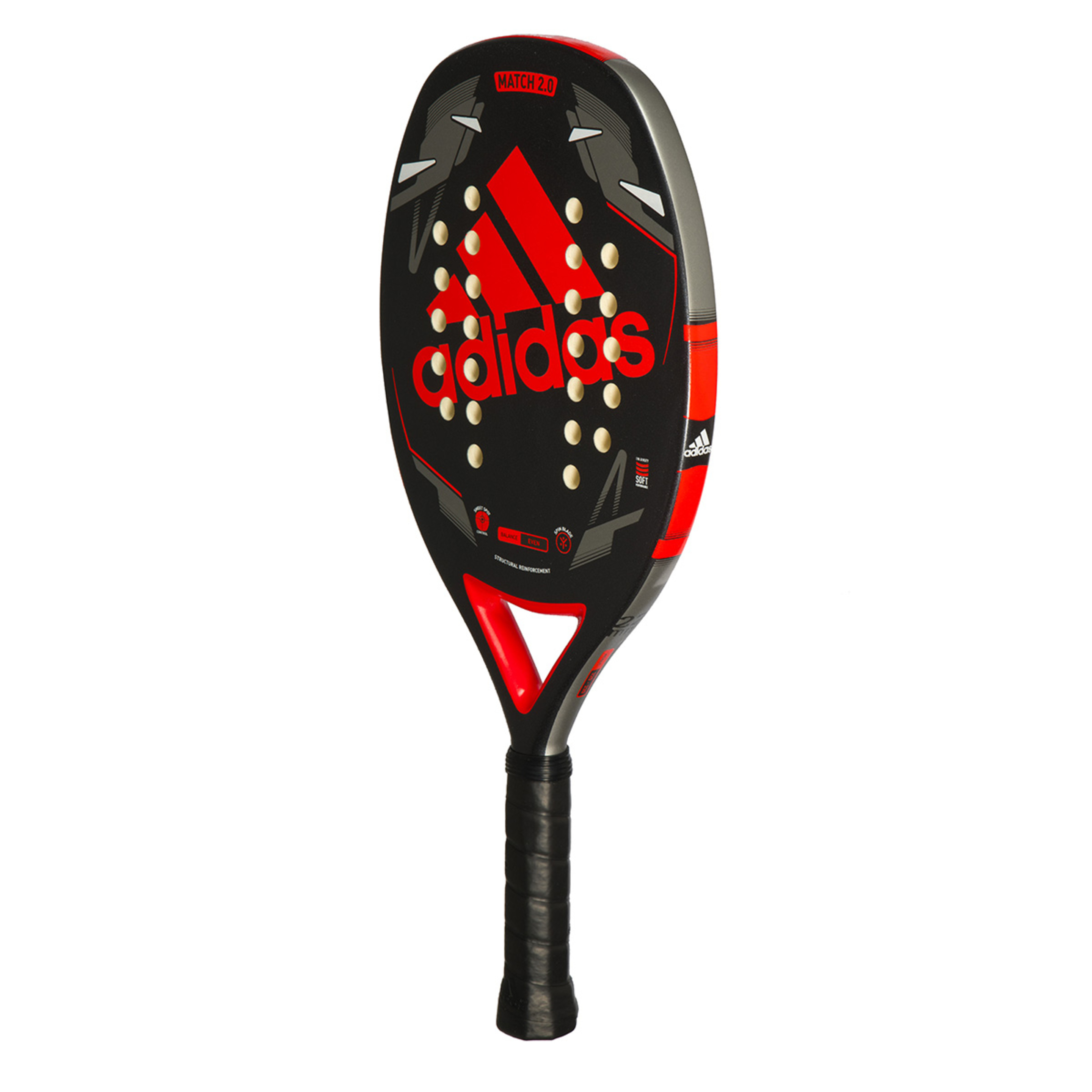 Pala Tenis Playa Match Bt 2.0 Red