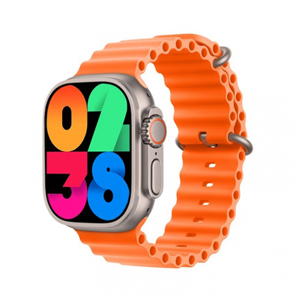 Reloj Inteligente Smartwatch Smartek Sw-hk8pm, Pantalla Amoled, Con Brújula Y Llamadas Bt - naranja - 