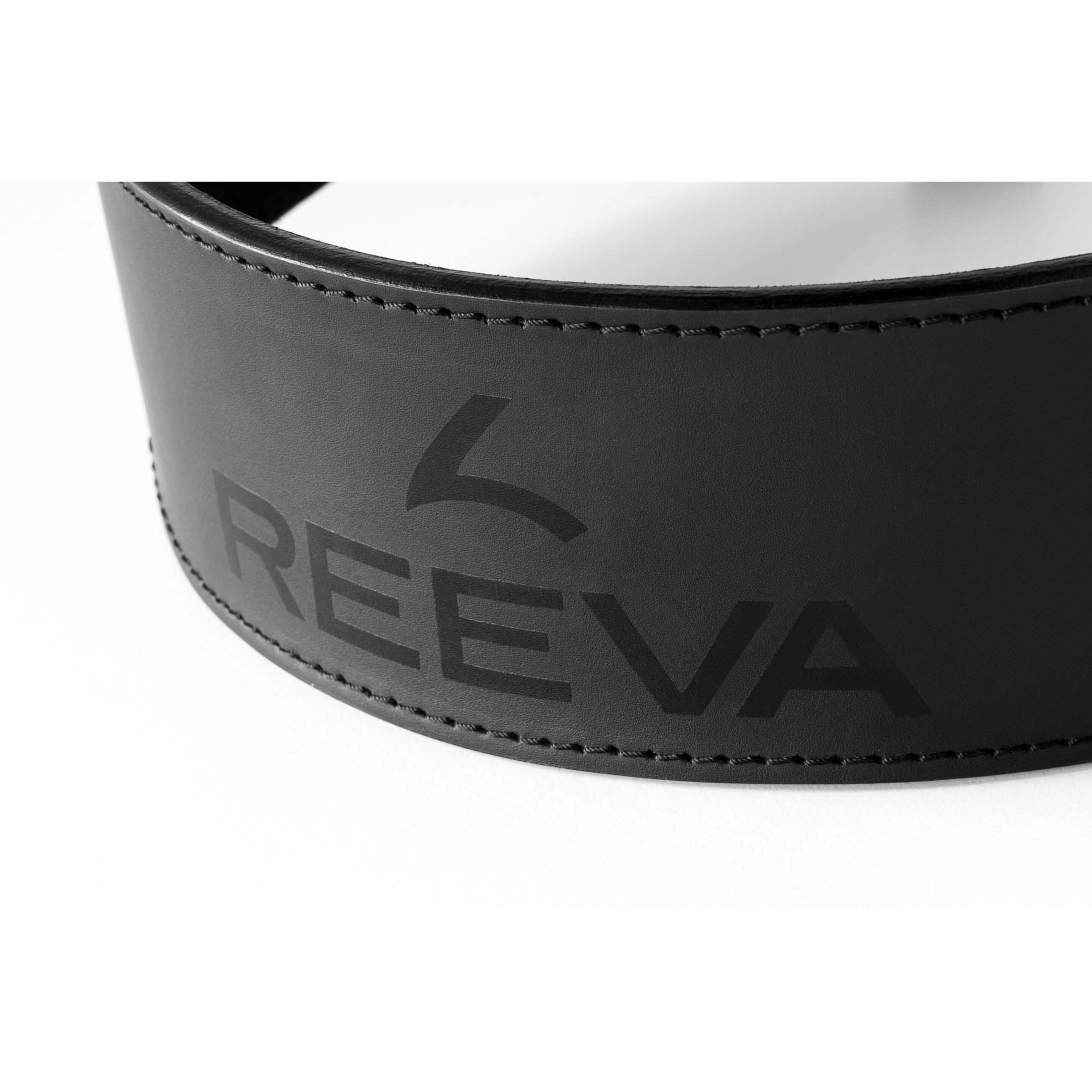 Cinturón De Fitness Reeva Cuero - Negro  MKP
