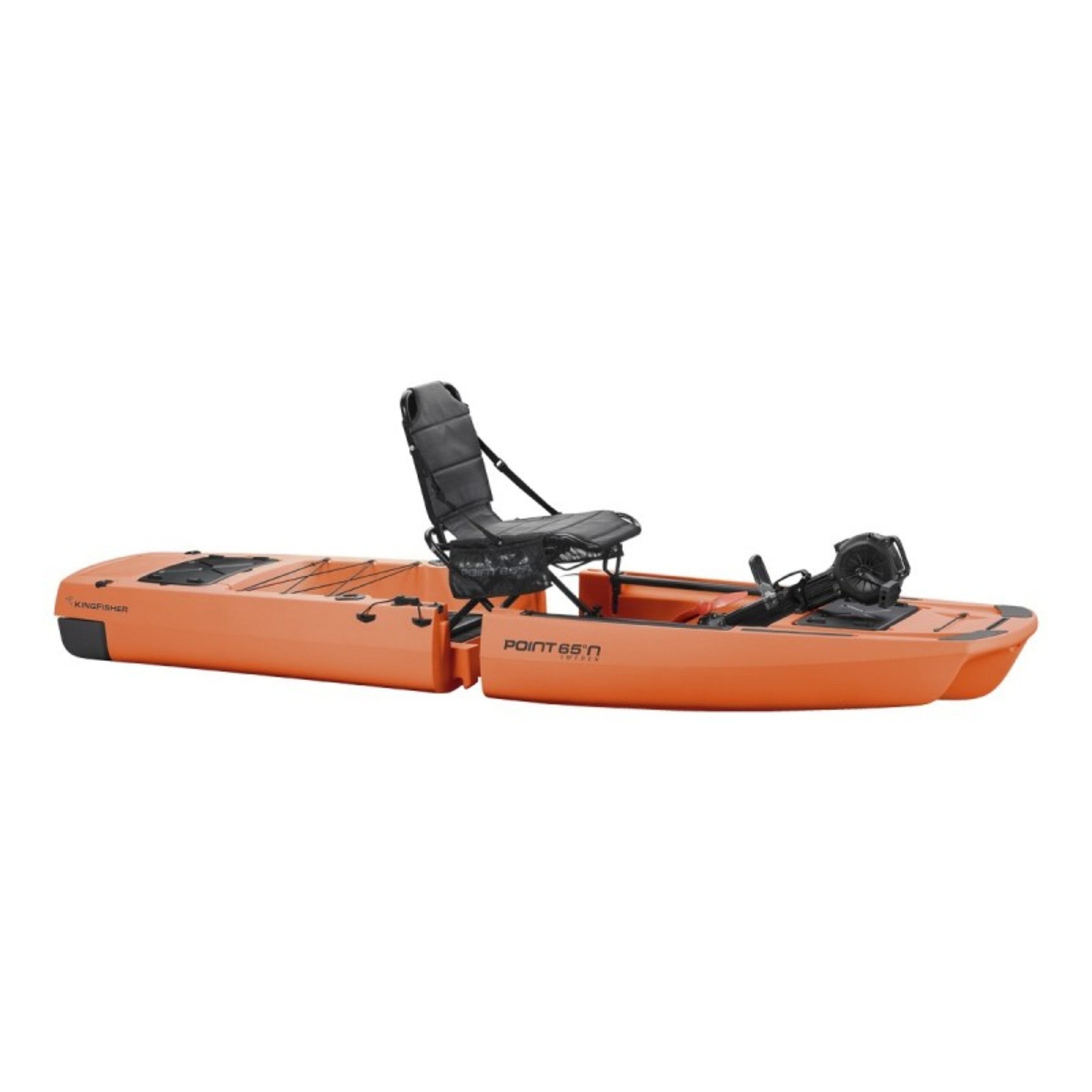 Kayak Modular De Pesca Point 65 Kingfisher Con Pedales