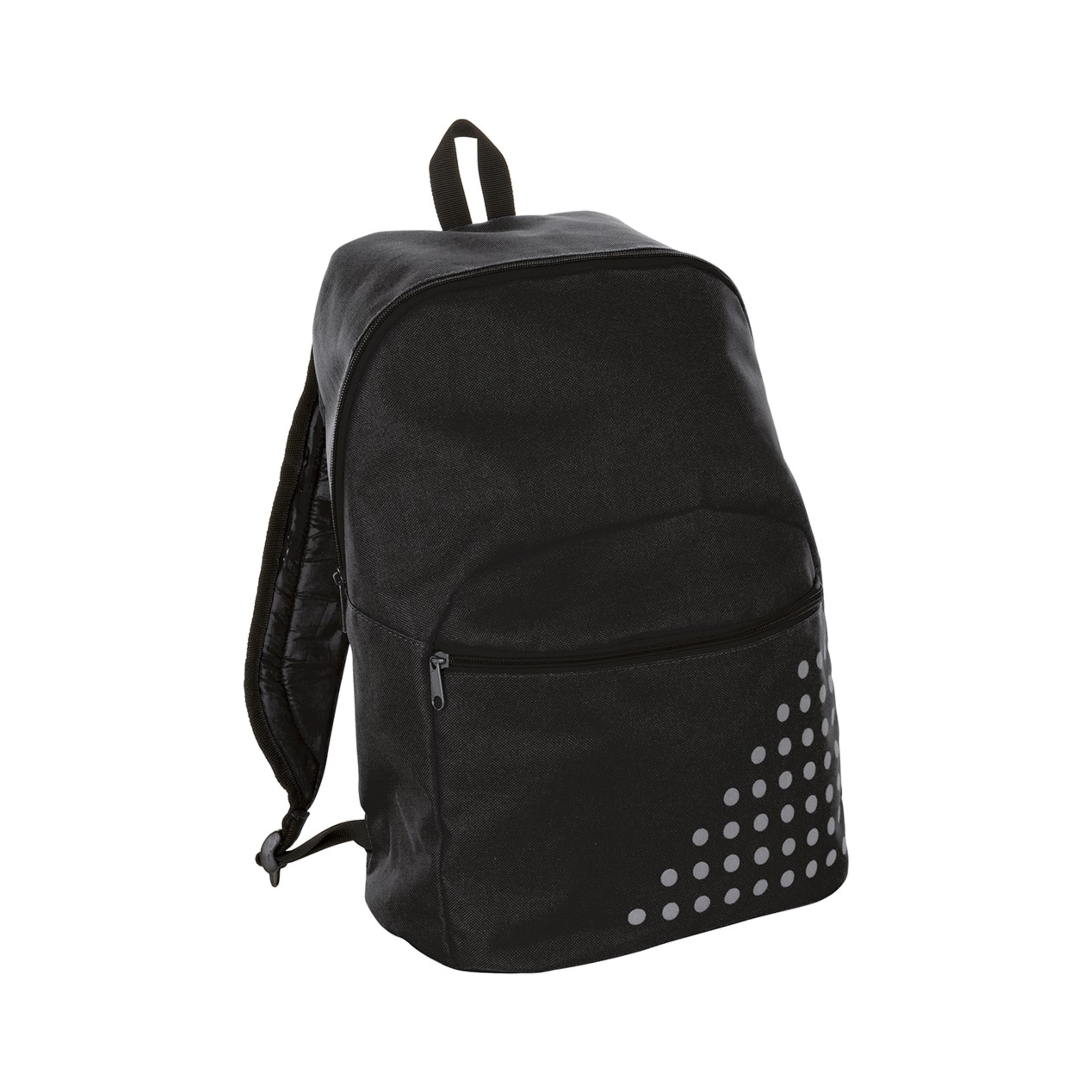 Mochila Con Detalles Reflectantes Negro