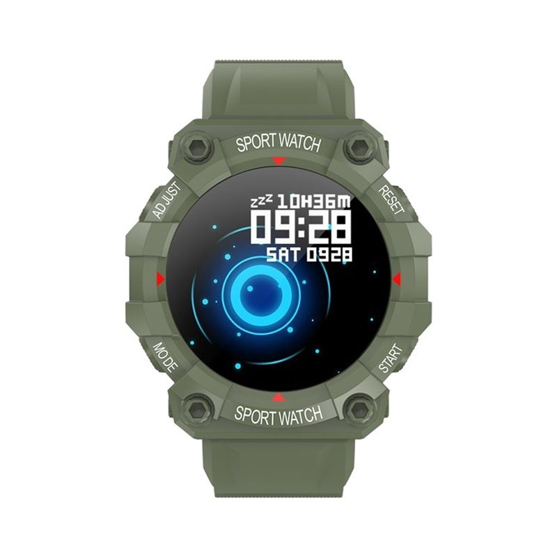 Smartwatch Oem Fd68 1,3'', Podómetro, Modo Multideporte - verde - 