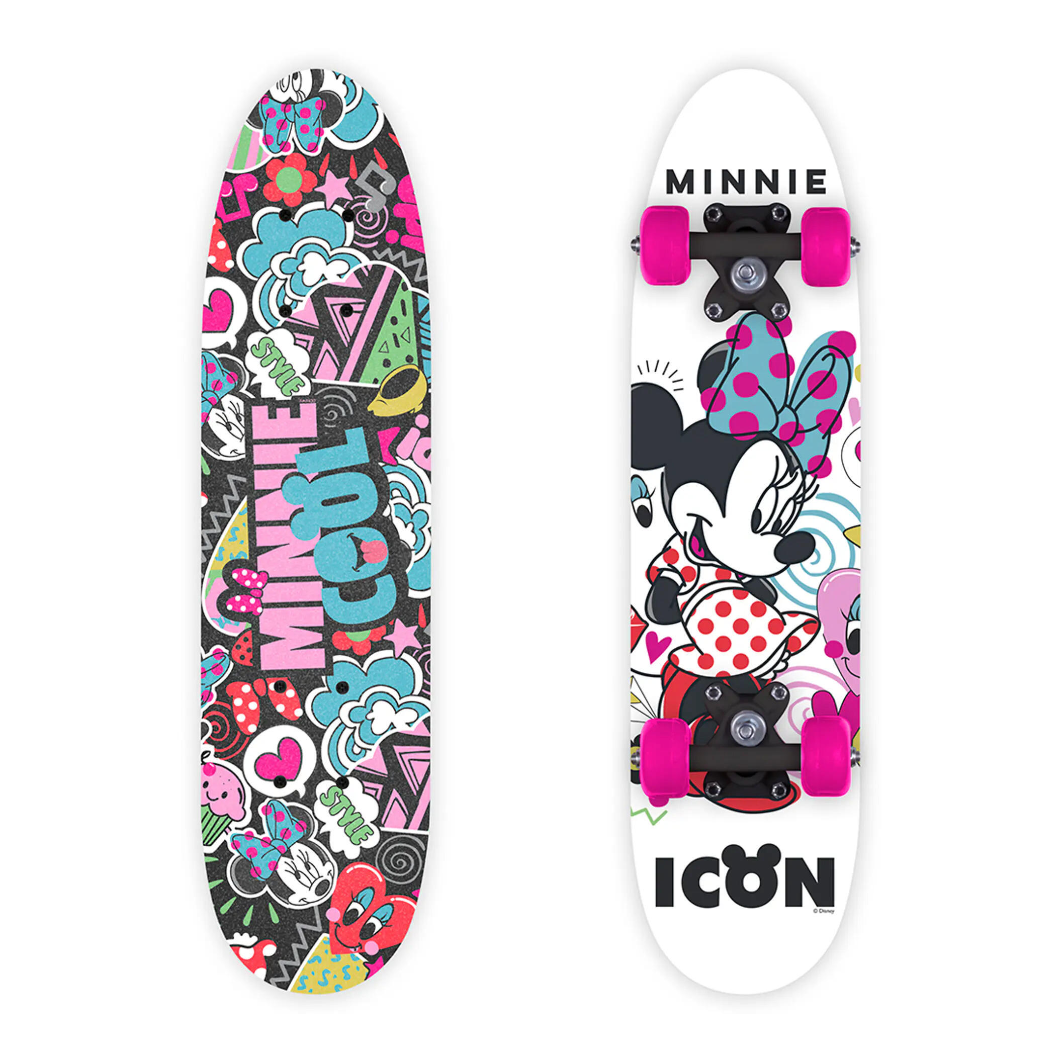 Skateboard 24 Polegadas Minnie - multicolor - 