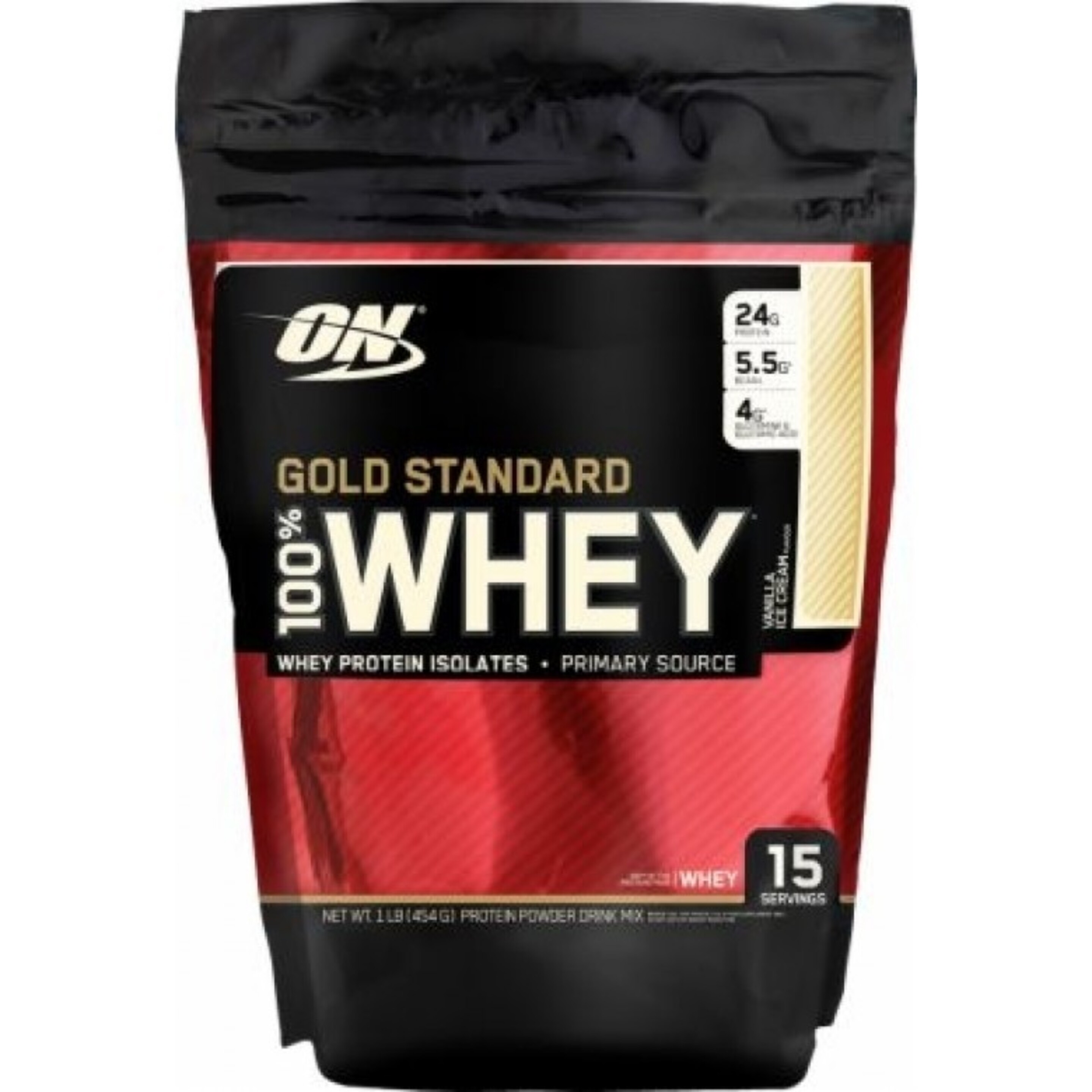 100% Whey Gold Standard - 450g - Fresa