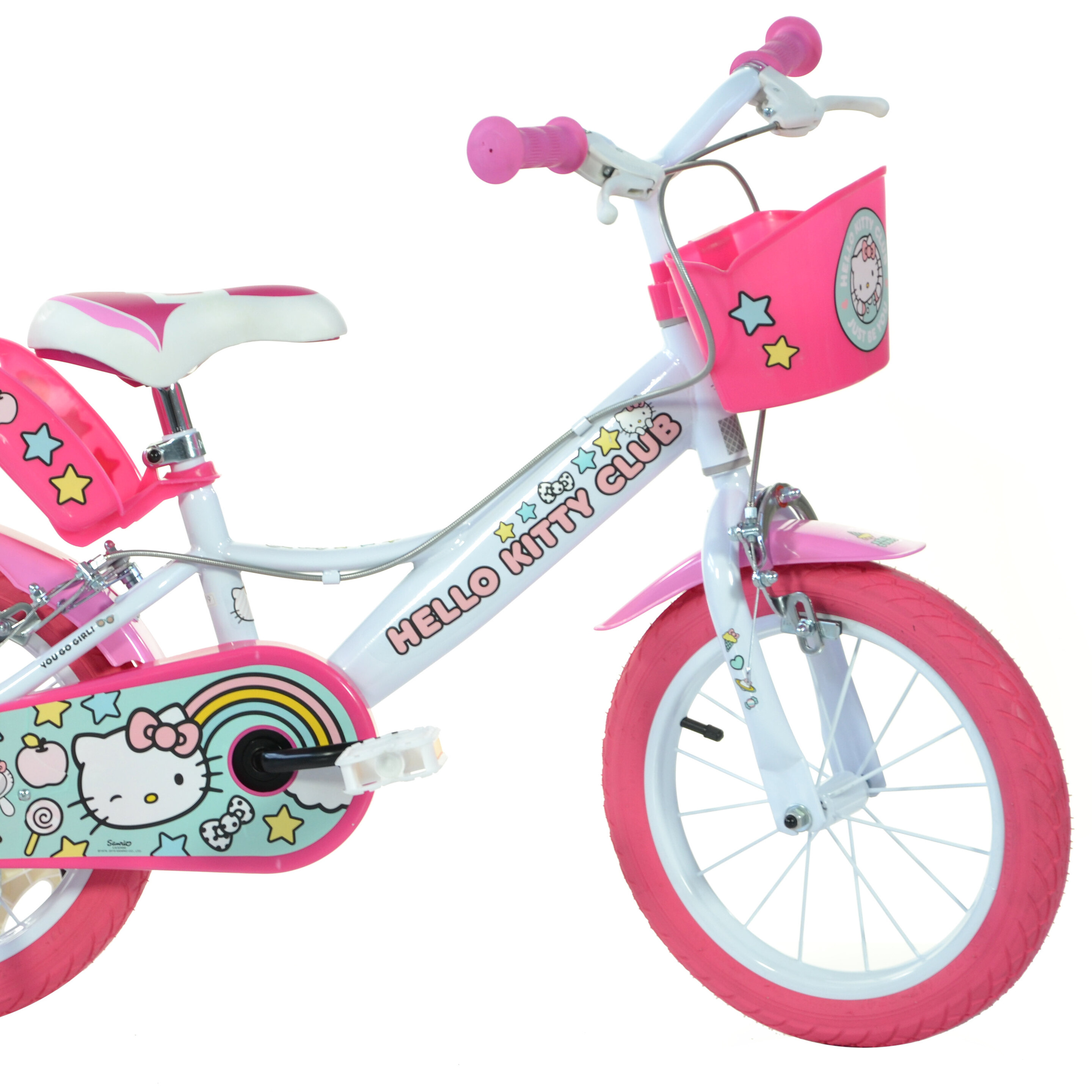 Bicicleta Infantil Hello Kitty 14 Pulgadas - Rosa  MKP