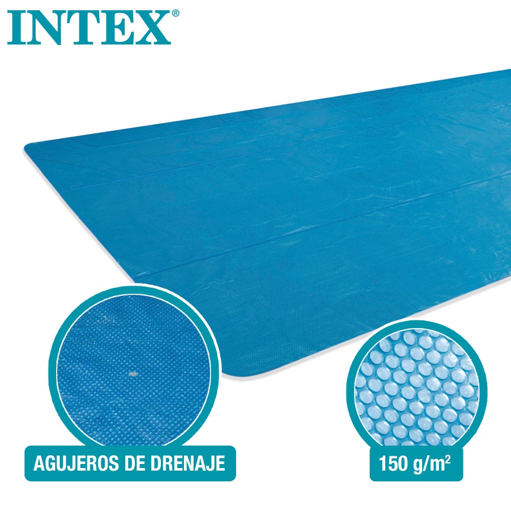 Cobertor Solar Intex Piscinas Rectangulares 975x488 Cm