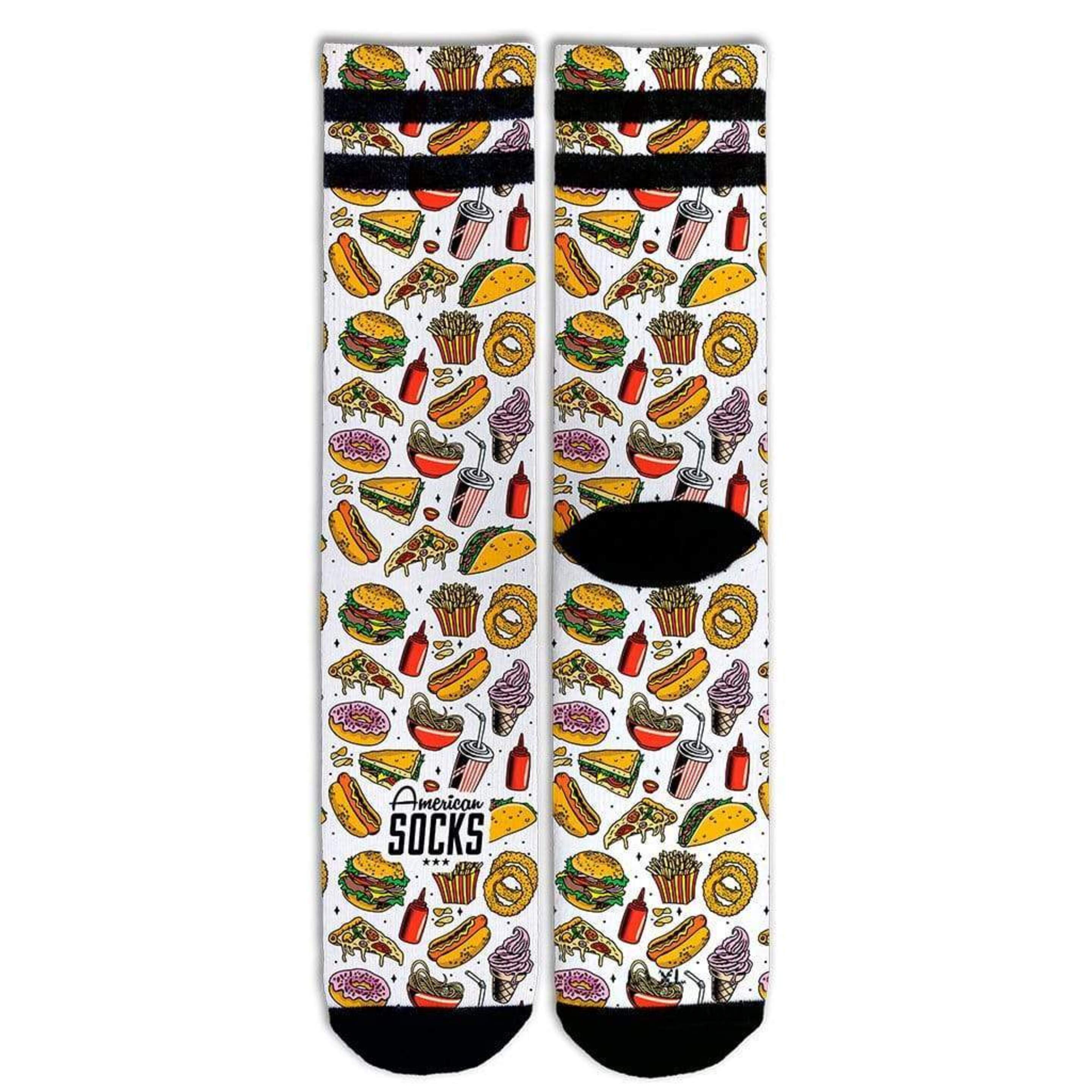 Meias American Socks - Junk Food- Mid High - multicolor - 