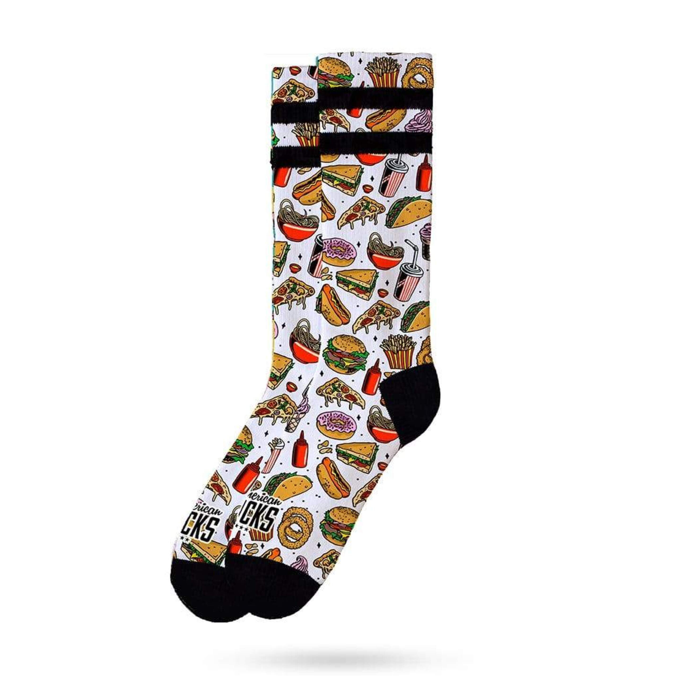 Meias American Socks - Junk Food- Mid High
