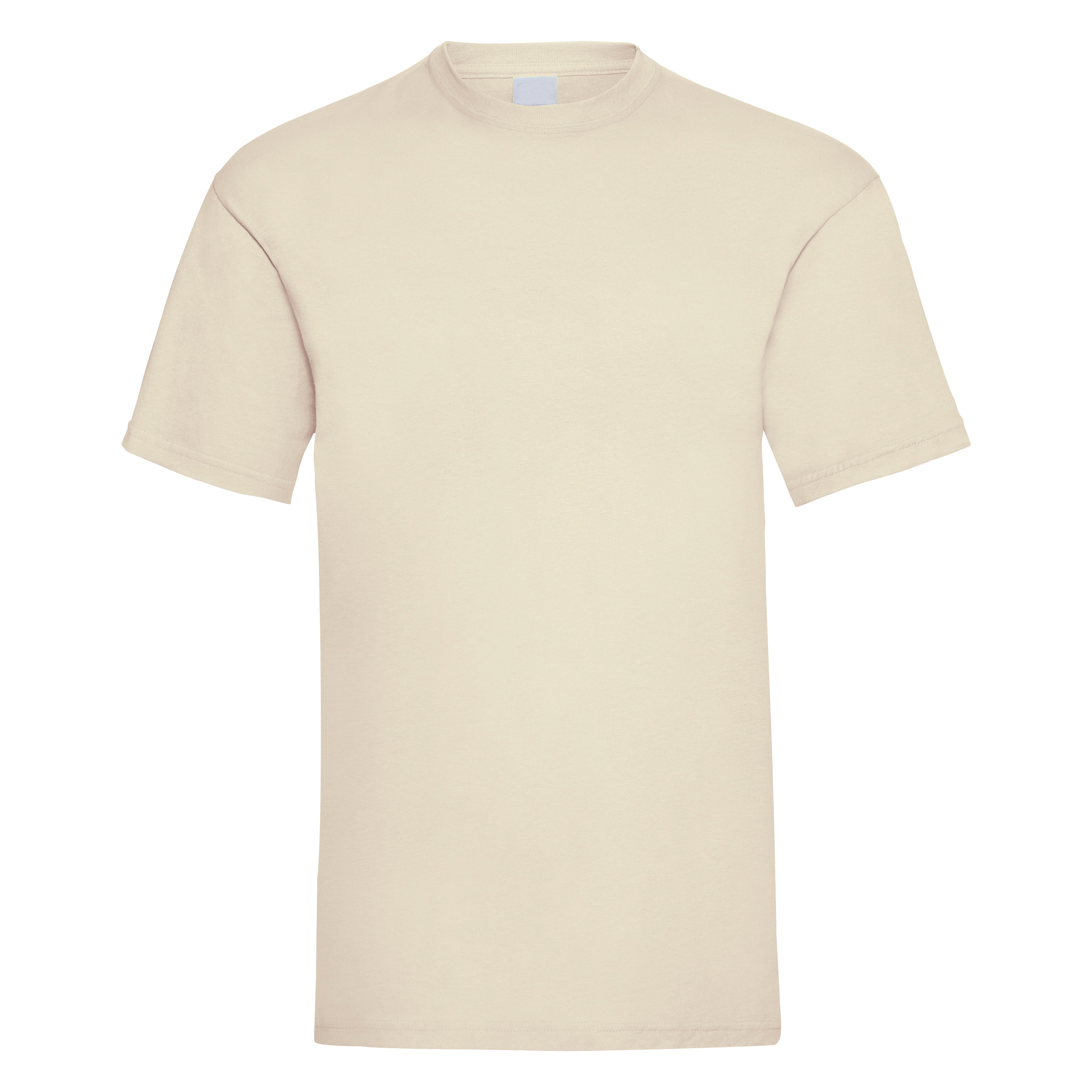 Camiseta Casual De Manga Corta Universal Textiles - beige - 