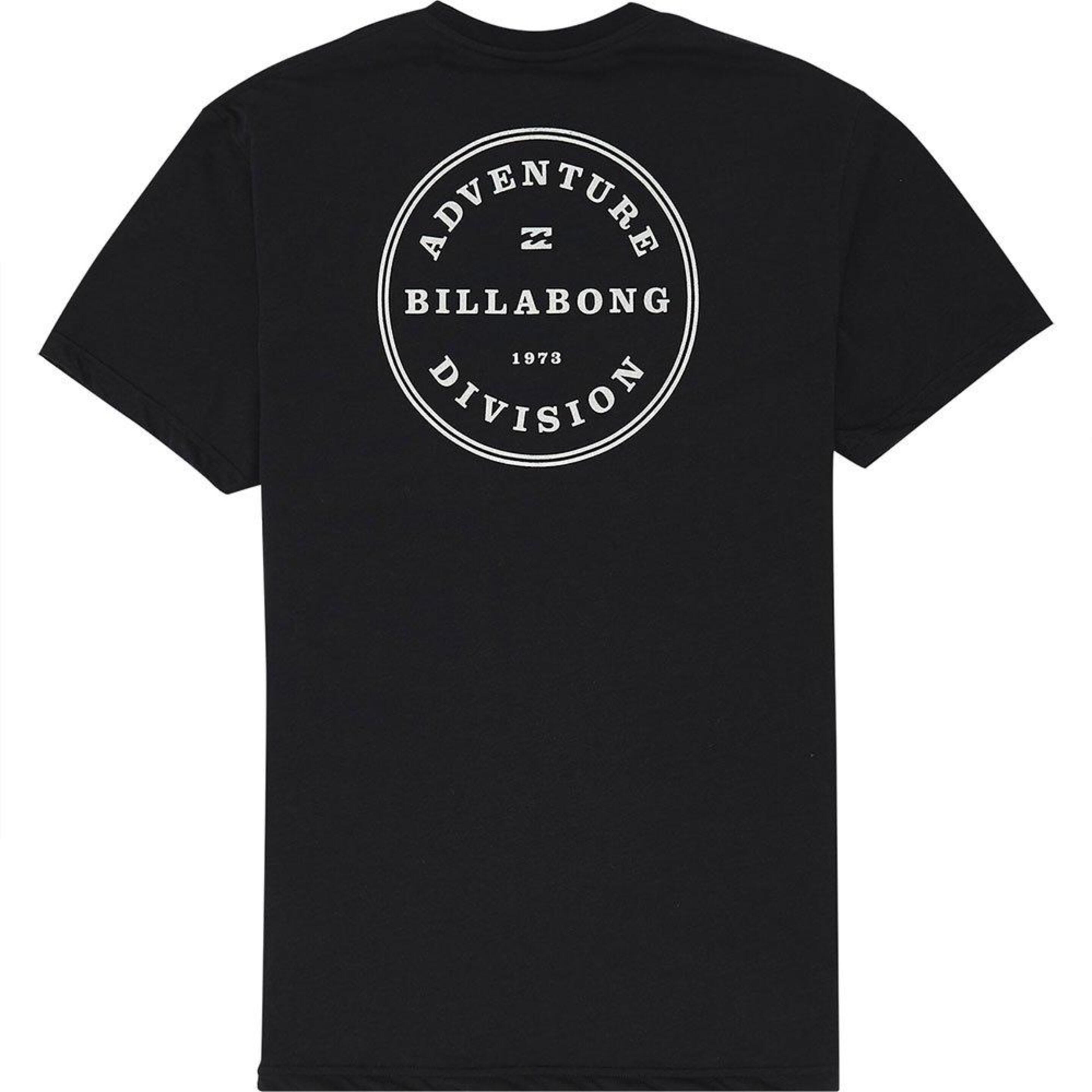 Camiseta Billabong Para Hombre Rotor Adiv Ss Negra