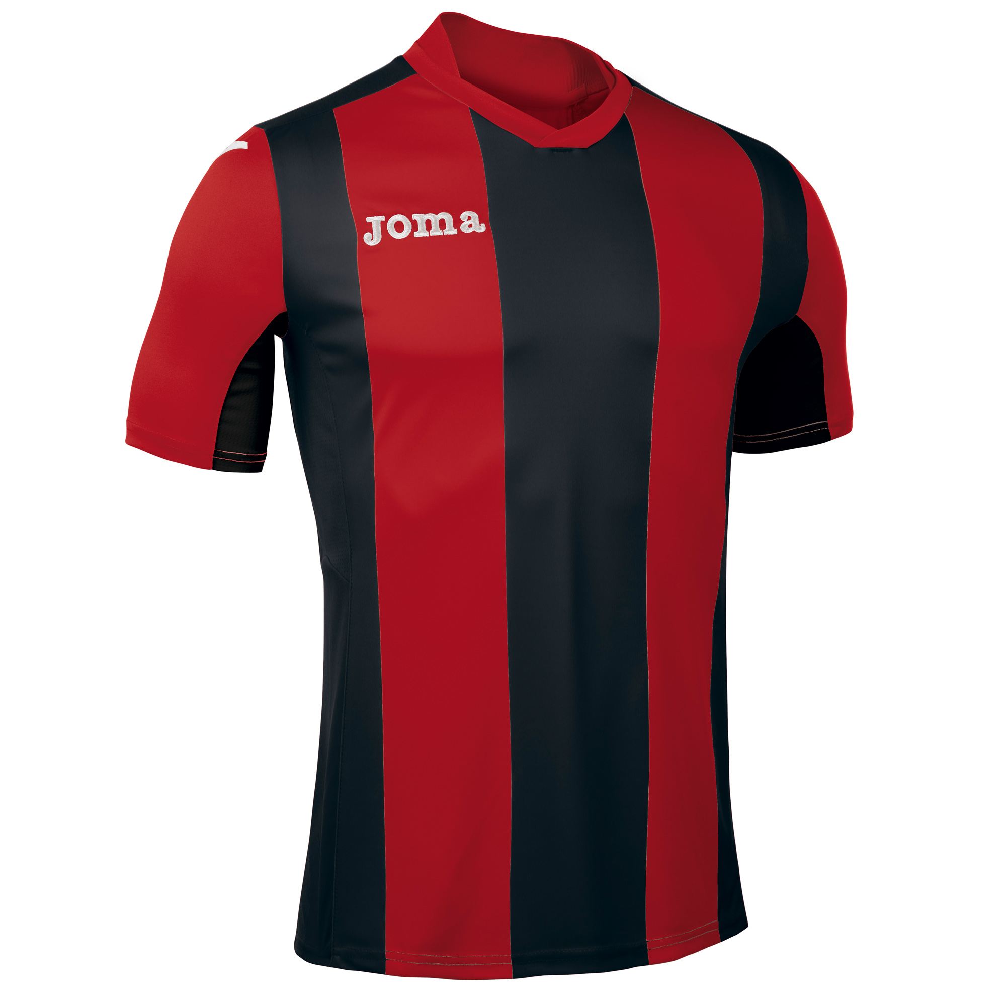 Camiseta Manga Corta Joma Pisa - rojo-negro - 