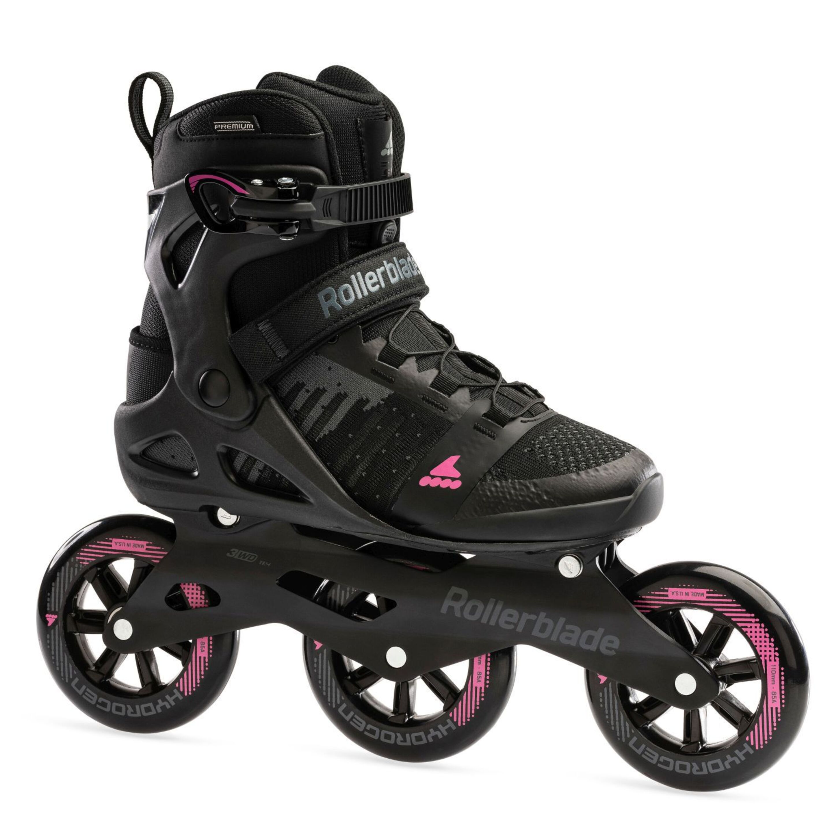 Patines Macroblade 110 3wd W Rollerblade - negro-rosa - 