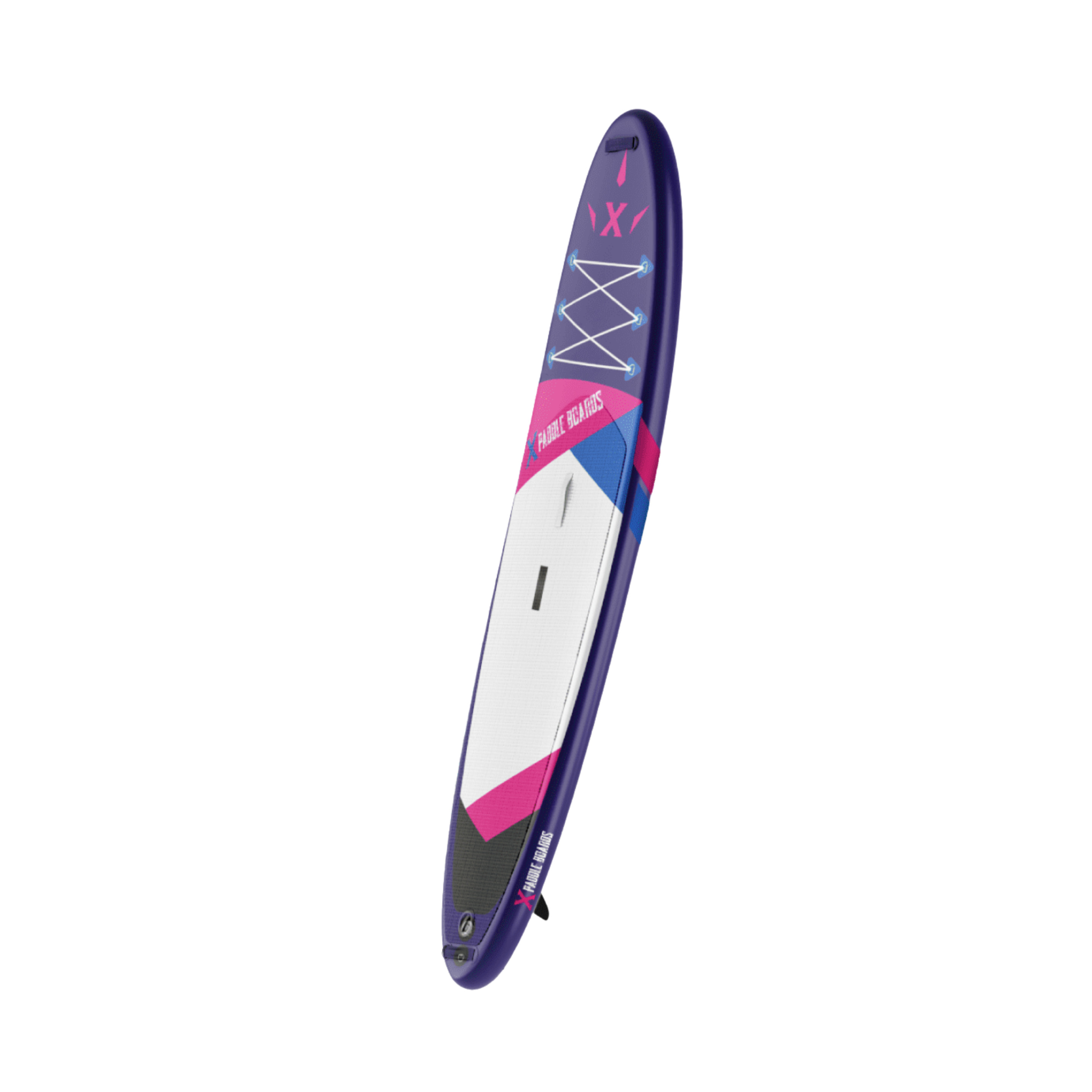 Tabla De Paddle Surf Hinchable  X2 Kayak 305 X 82 X 15cm - Morado  MKP